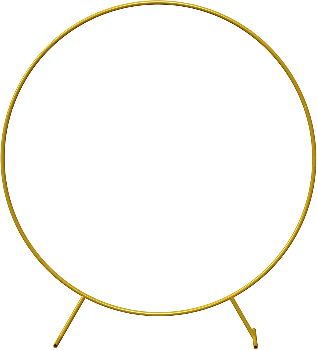 Traubogen aus Metall, Farbe Gold, Durchmesser 200 cm