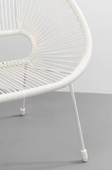 Sitzbank, Farbe Weiß