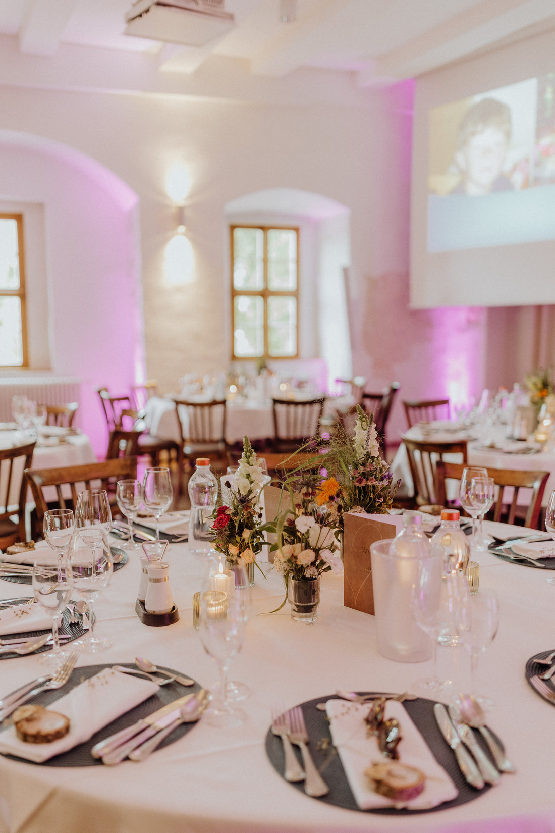 Tischset/Platzset, rund 40 cm, Farbe Petrol