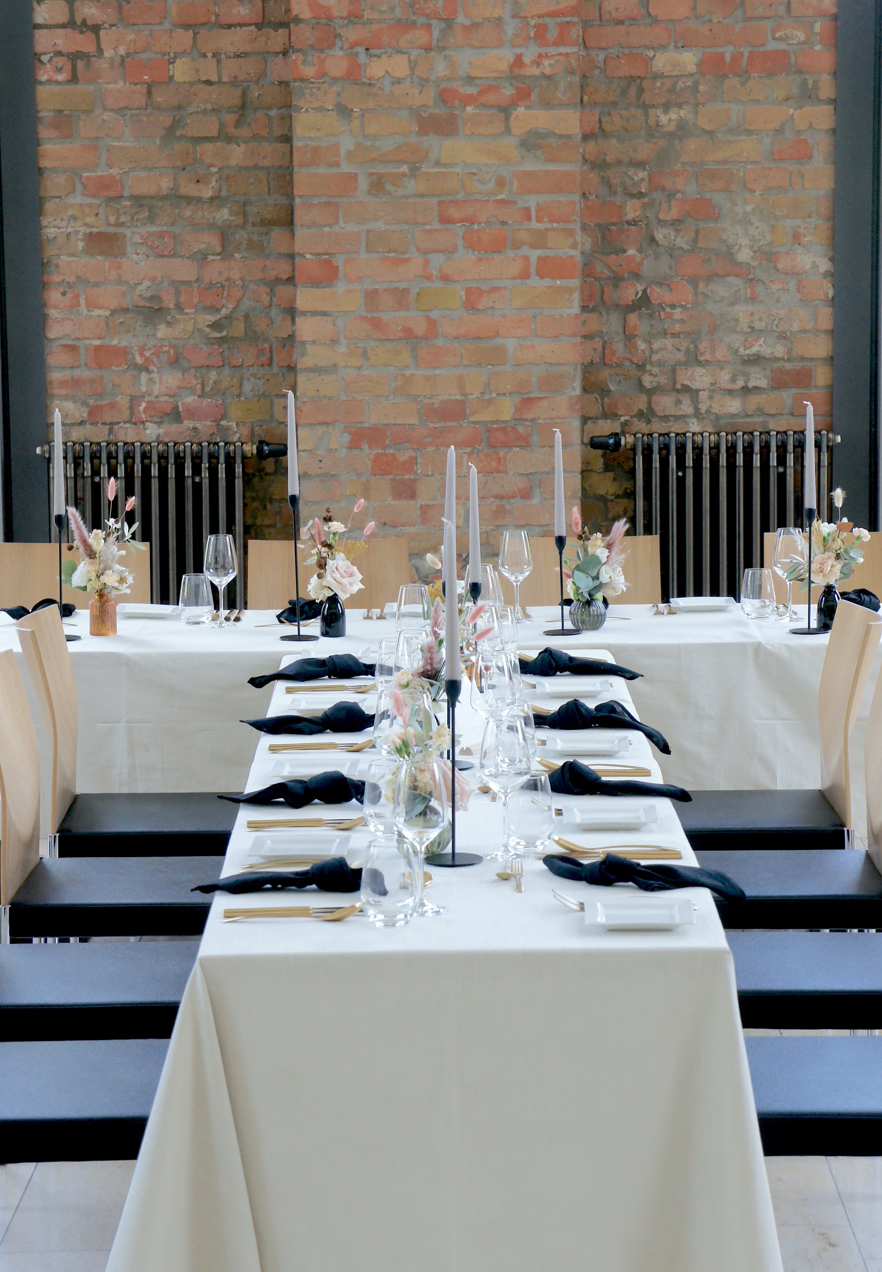 Tischdecke aus Baumwolle, Farbe Sahara Light