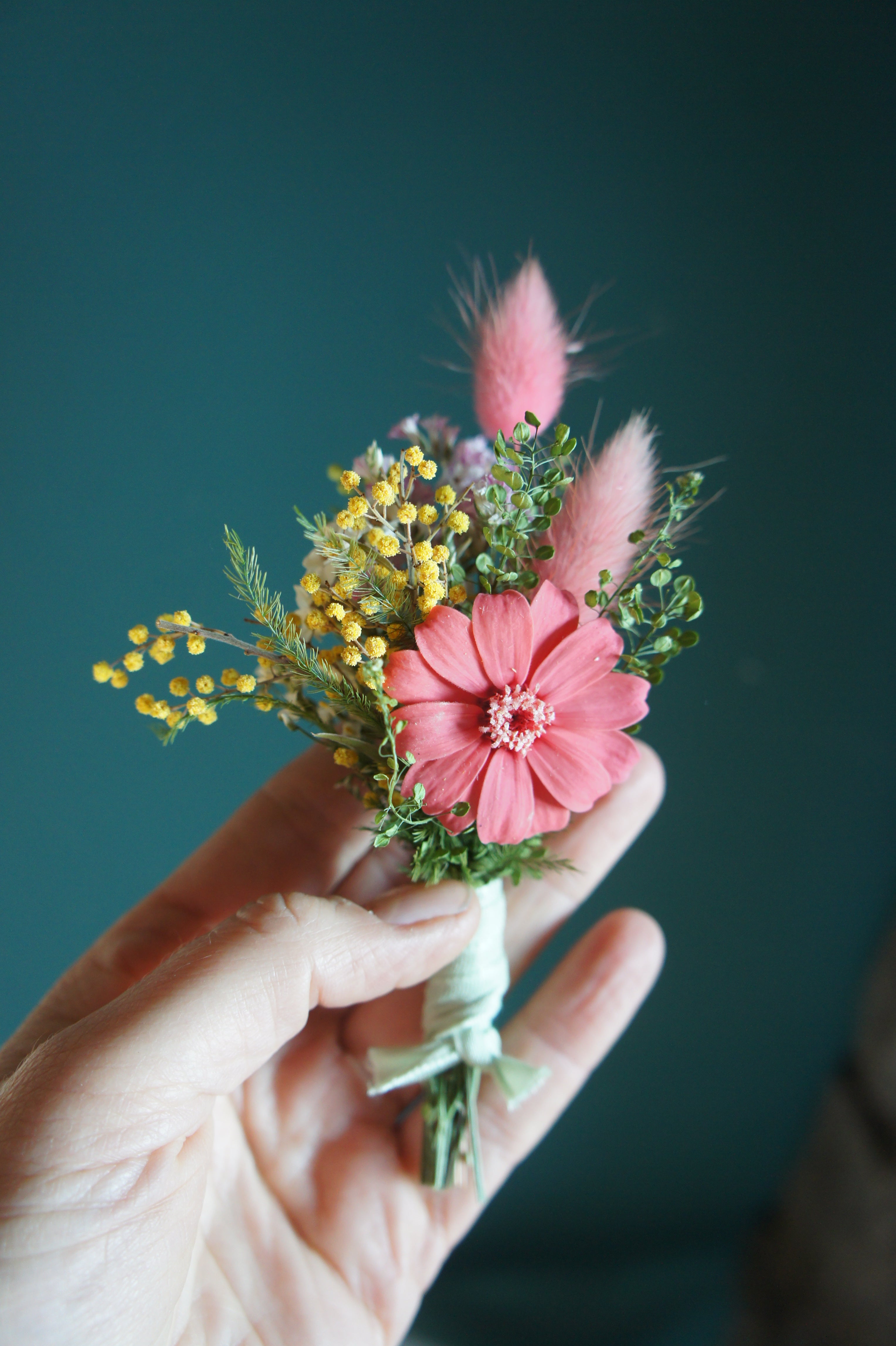 SOMMERGARTEN Trockenblumen / Dried flowers, Stabilisierte Zinnien / Infinity Flowers, Hochzeit / Wedding