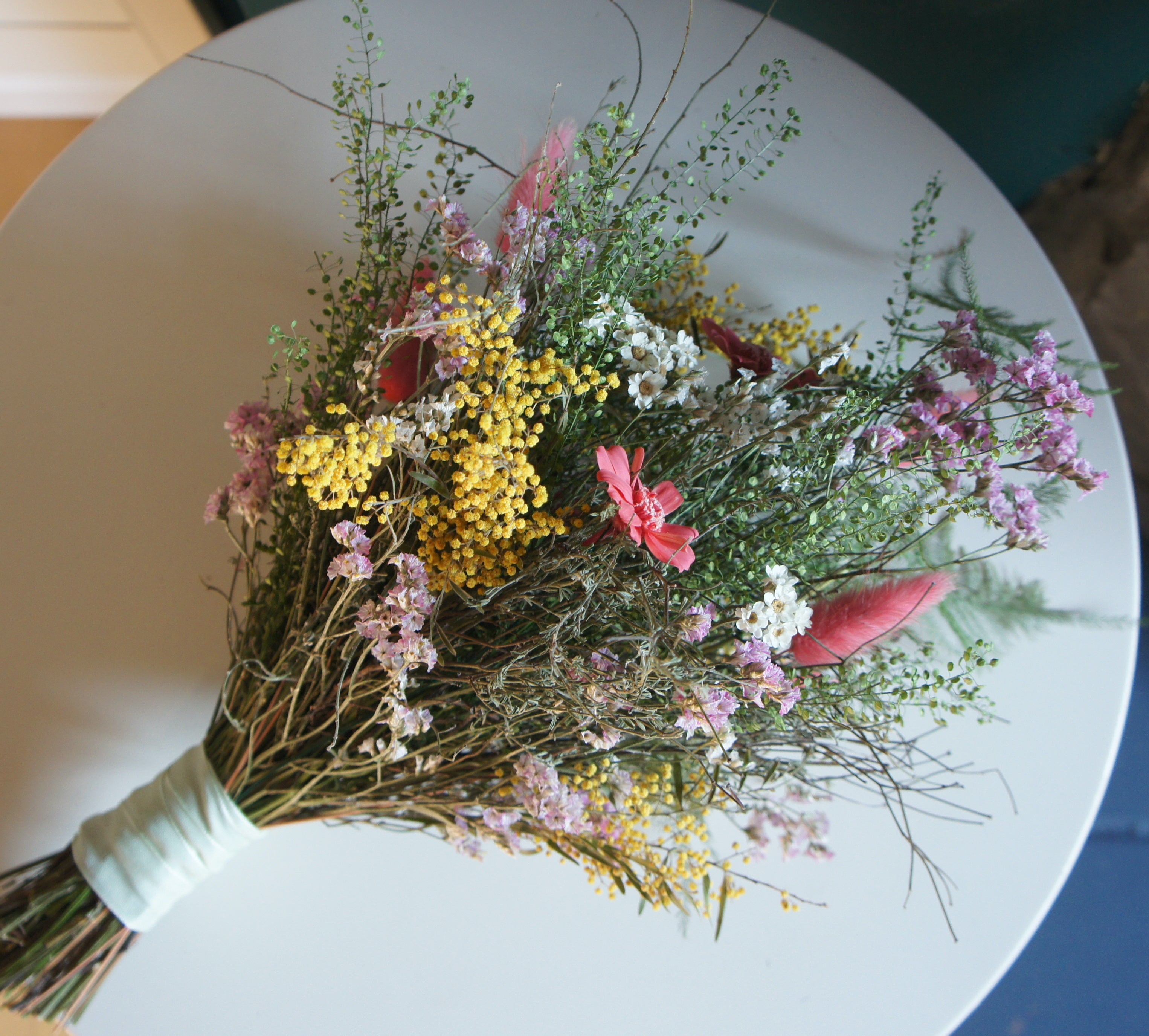 SOMMERGARTEN Trockenblumen / Dried flowers, Stabilisierte Zinnien / Infinity Flowers, Hochzeit / Wedding