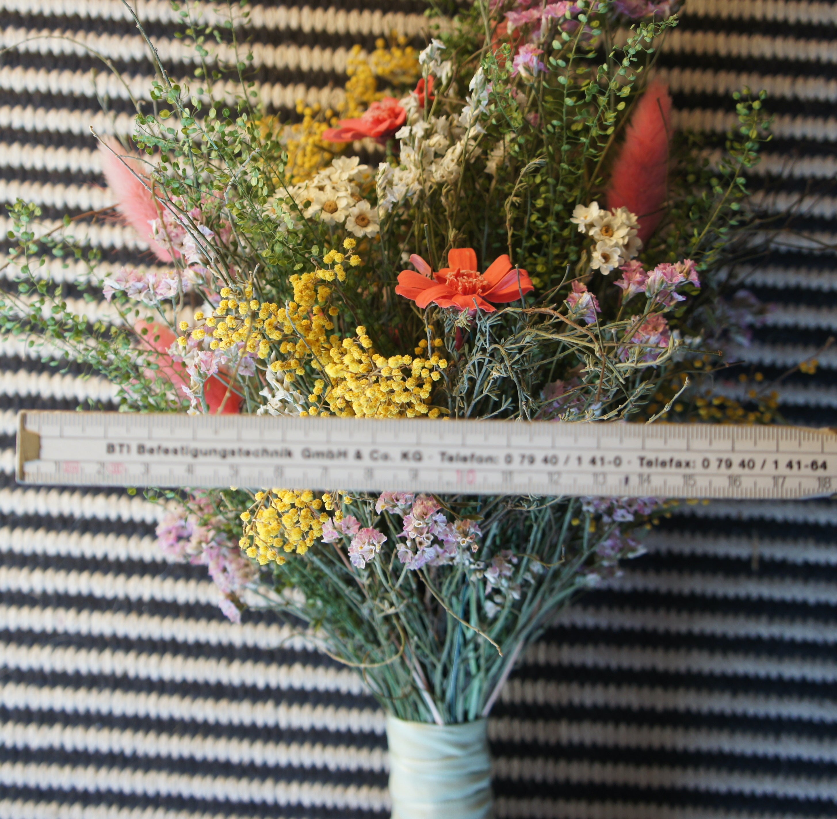 SOMMERGARTEN Trockenblumen / Dried flowers, Stabilisierte Zinnien / Infinity Flowers, Hochzeit / Wedding