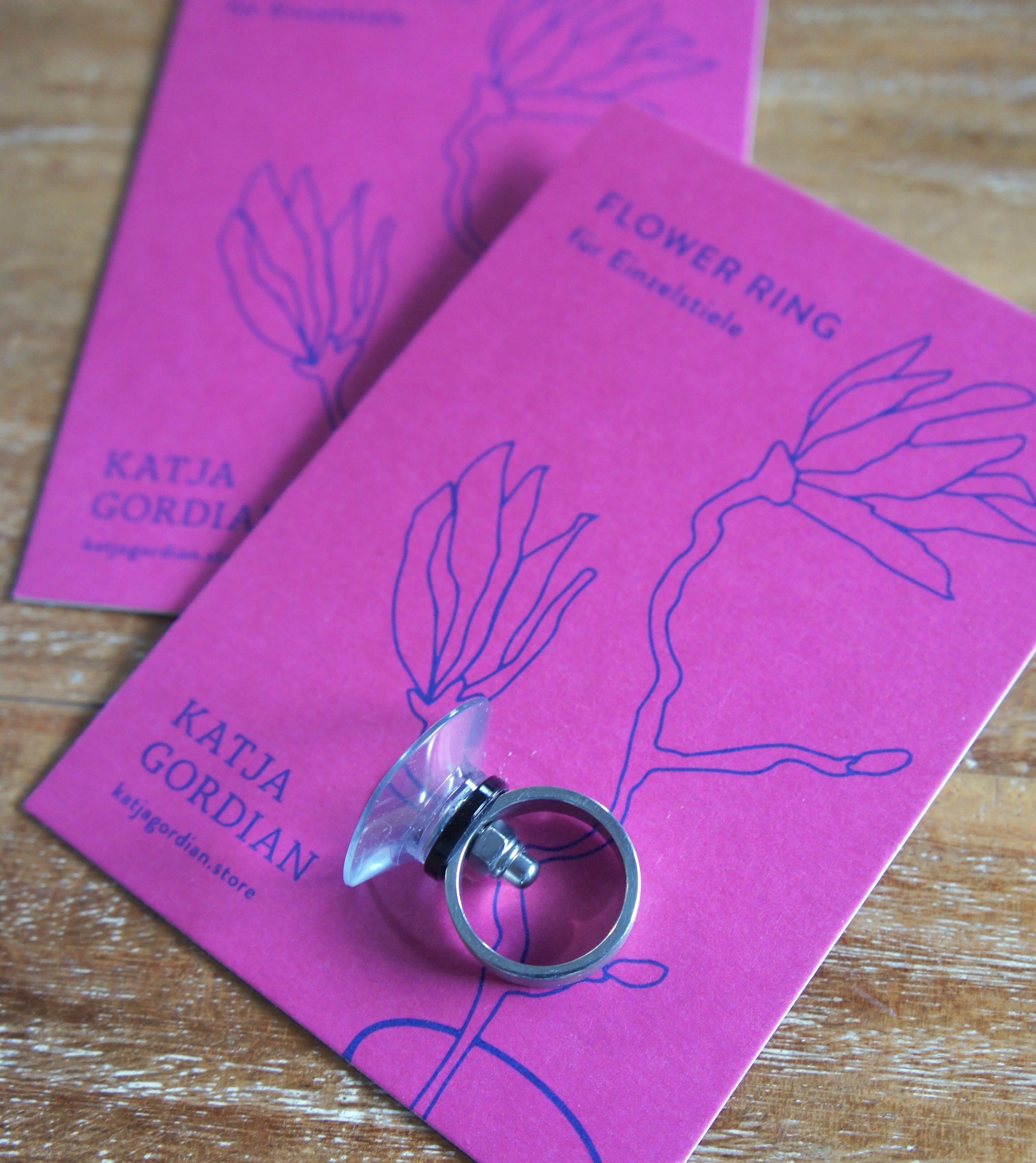 FLOWER RING, Blumenringhalter für Einzelstiele