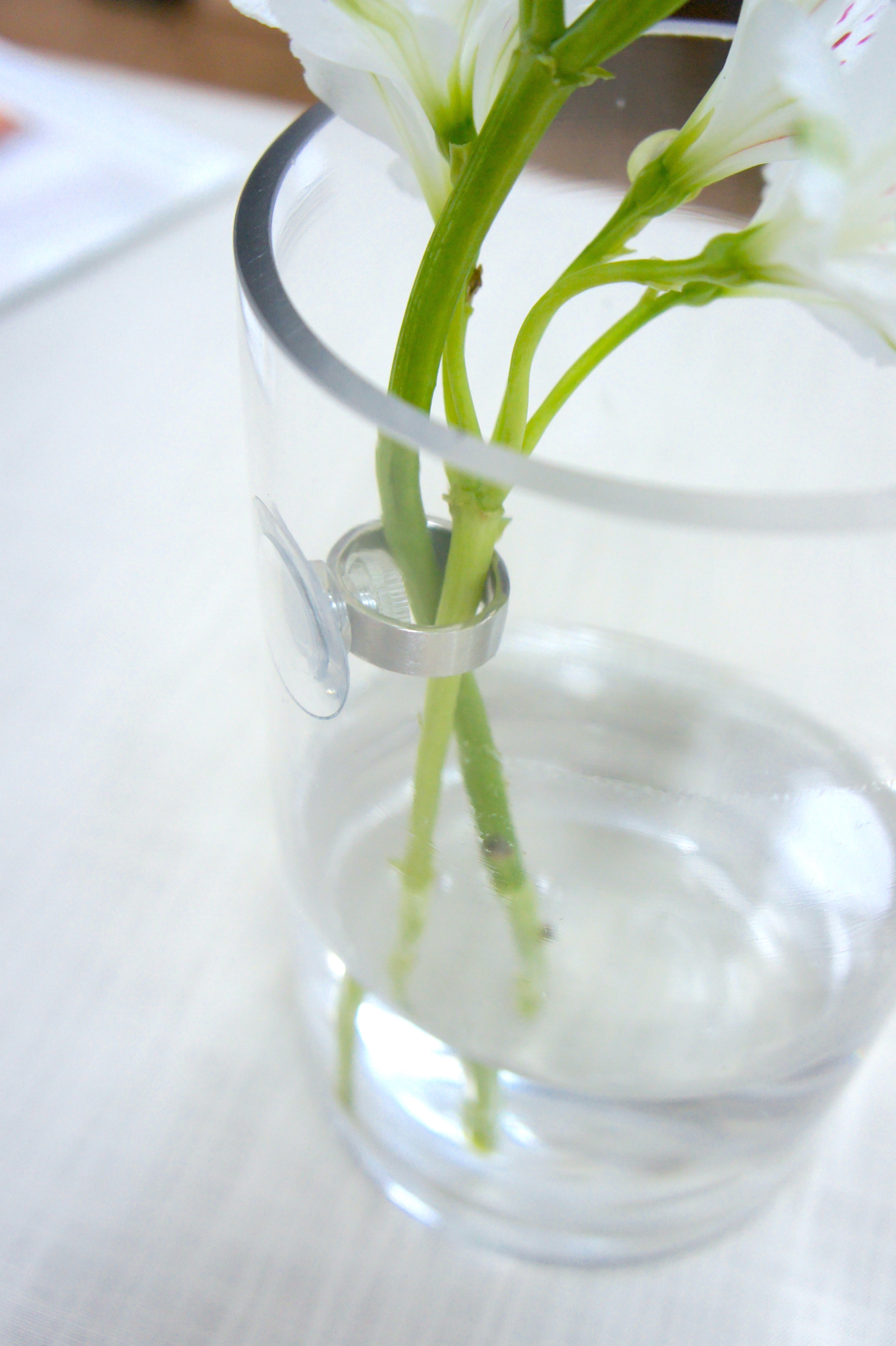 FLOWER RING, Blumenringhalter für Einzelstiele