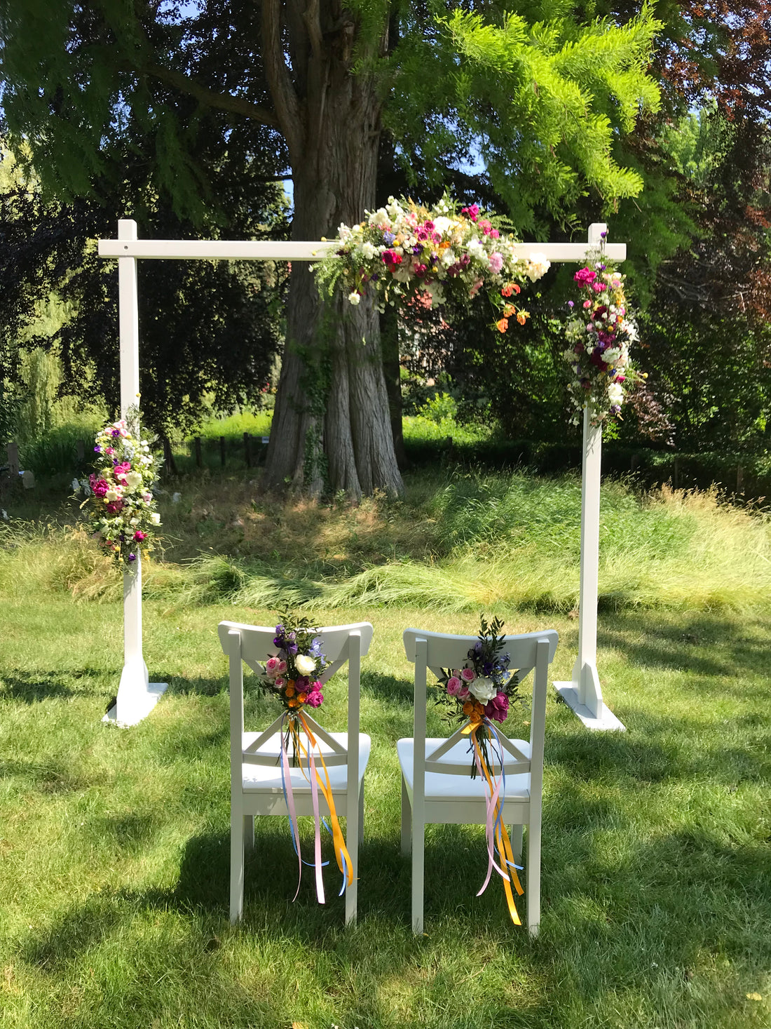 Frischblumenkonzept, inkl. Mietvasen COLOURFUL DAY für Selbstabholer_innen