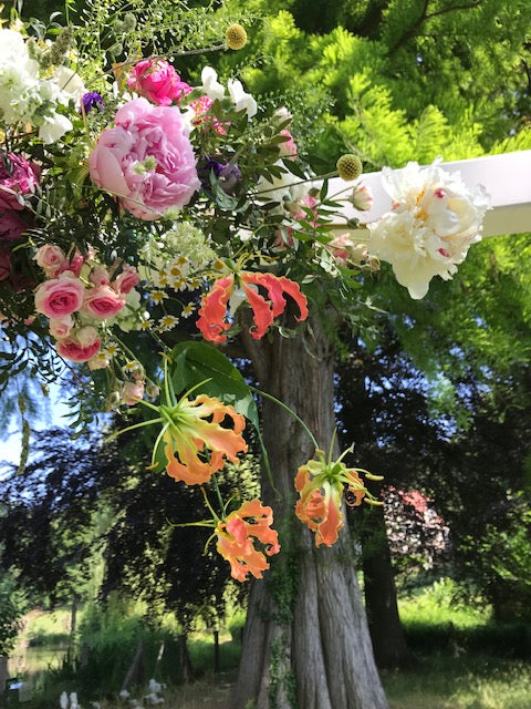 Frischblumenkonzept, inkl. Mietvasen COLOURFUL DAY für Selbstabholer_innen
