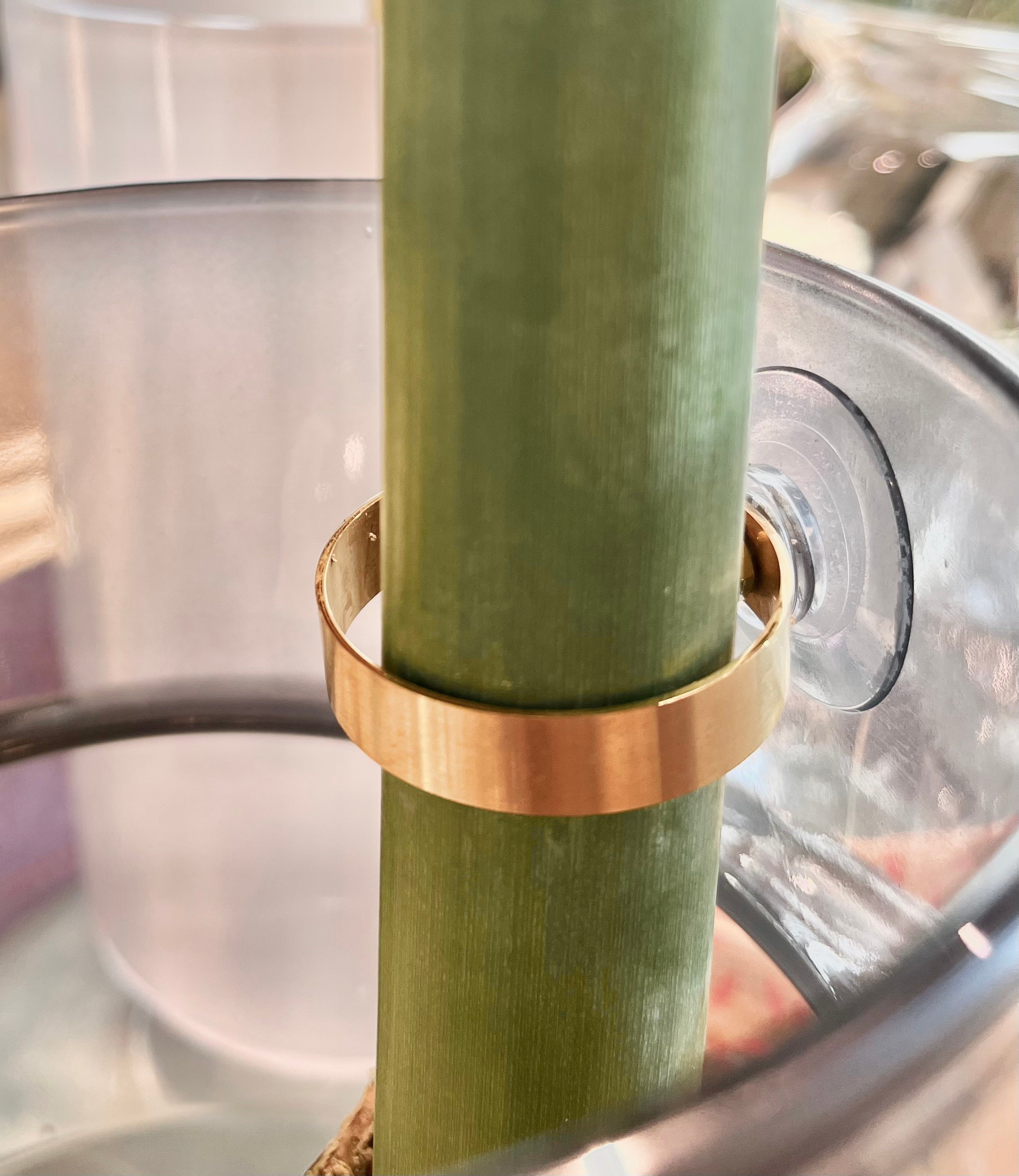 FLOWER RING, Blumenringhalter für Einzelstiele
