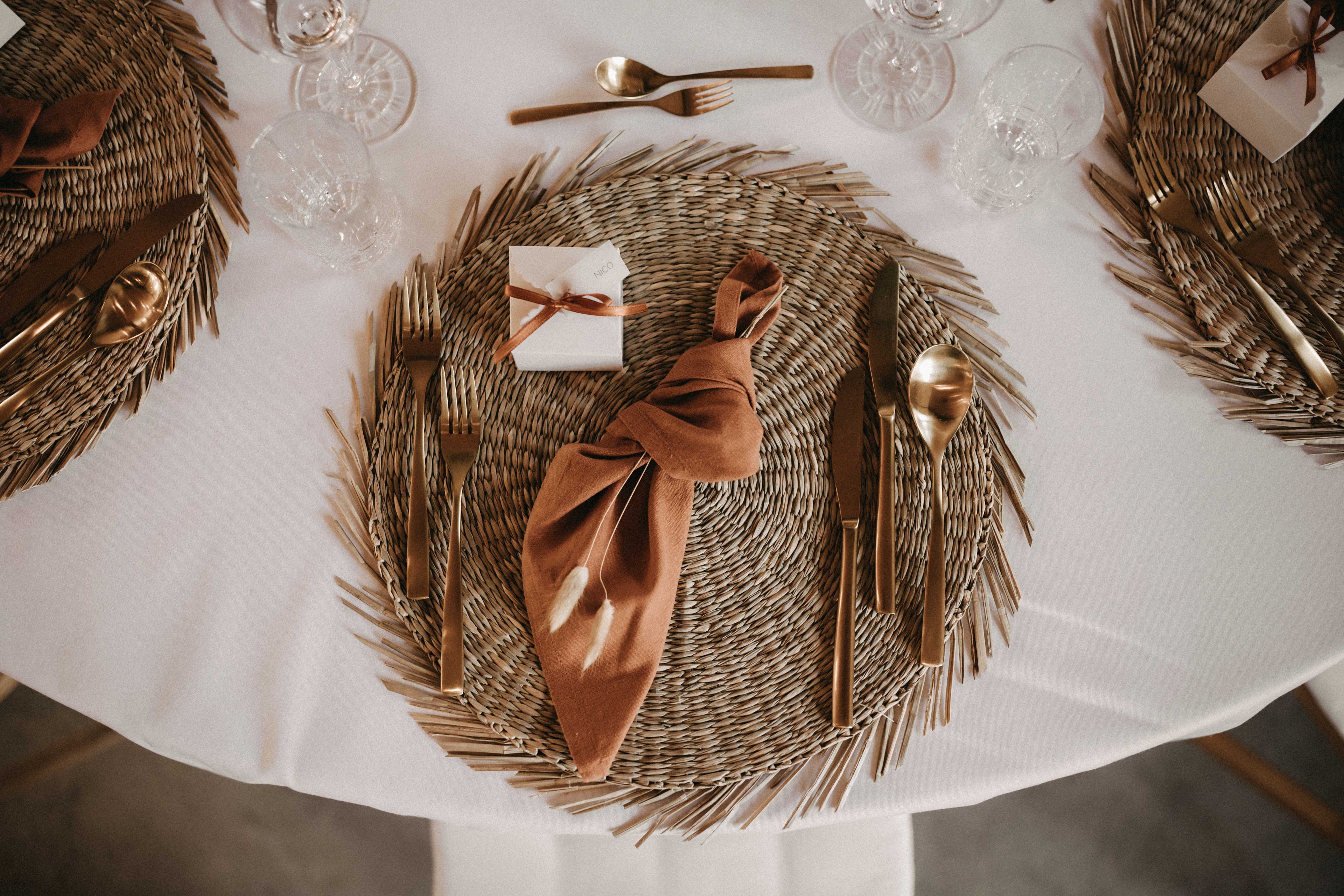 Serviette aus Baumwolle, erhältlich in 8 Farben: Salbei/Grau/Rosa/Schwarz/Petrol/Terracotta/Pfirsich/Champagner