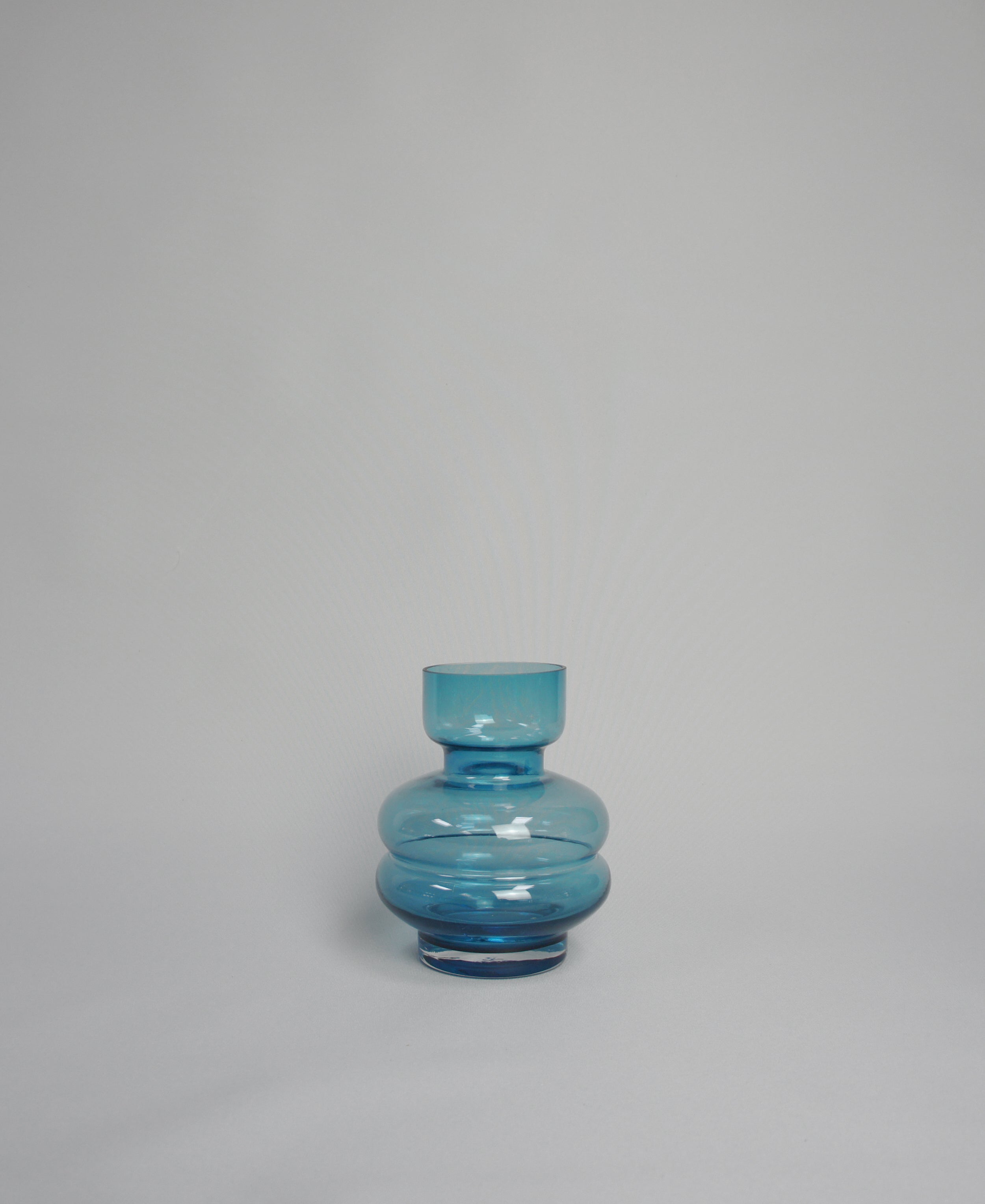 Glasvase, Farbe Blau, erhältlich in 2 Größen