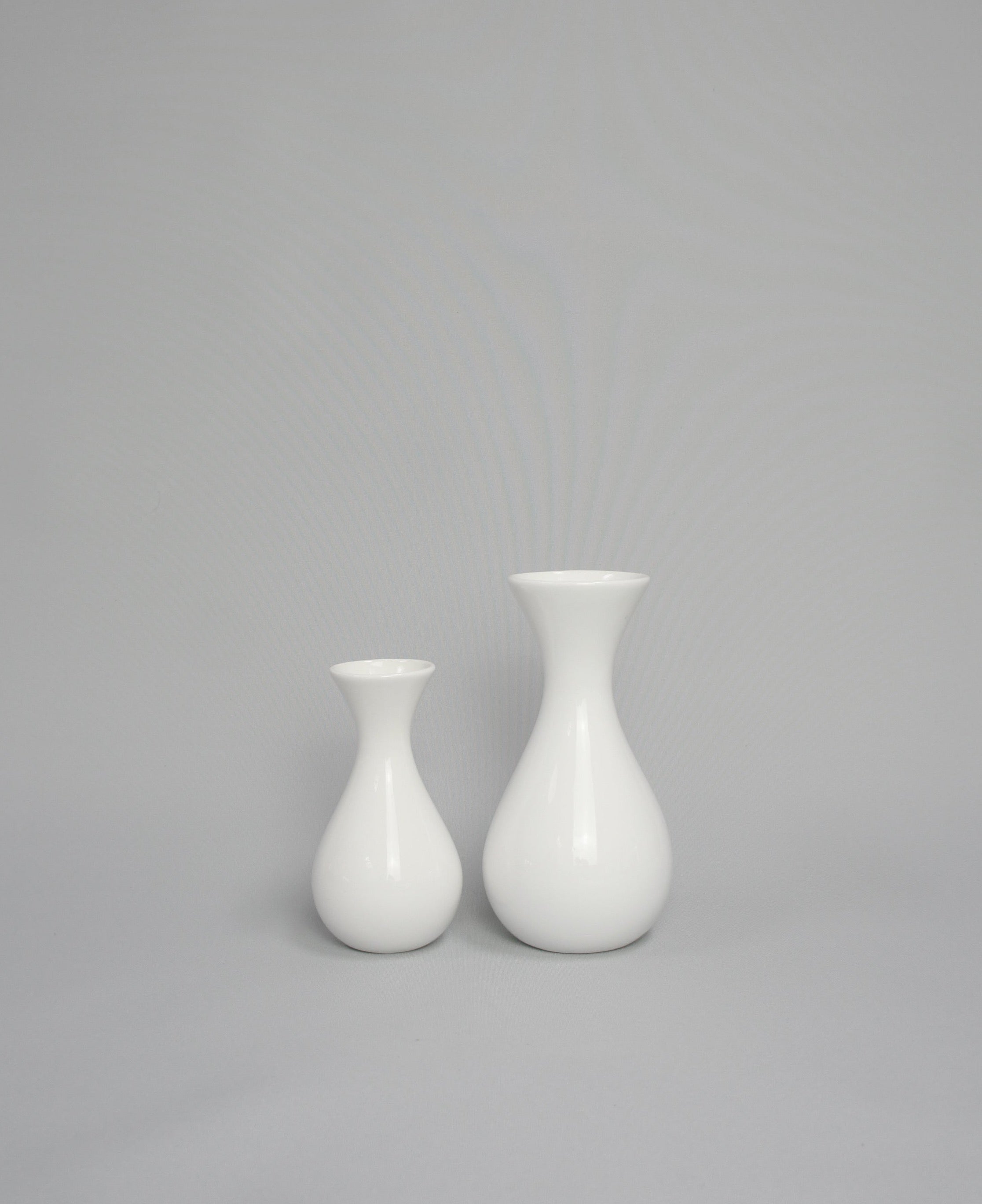 Porzellanvase "Klassik", Farbe Weiß, in 2 Größen