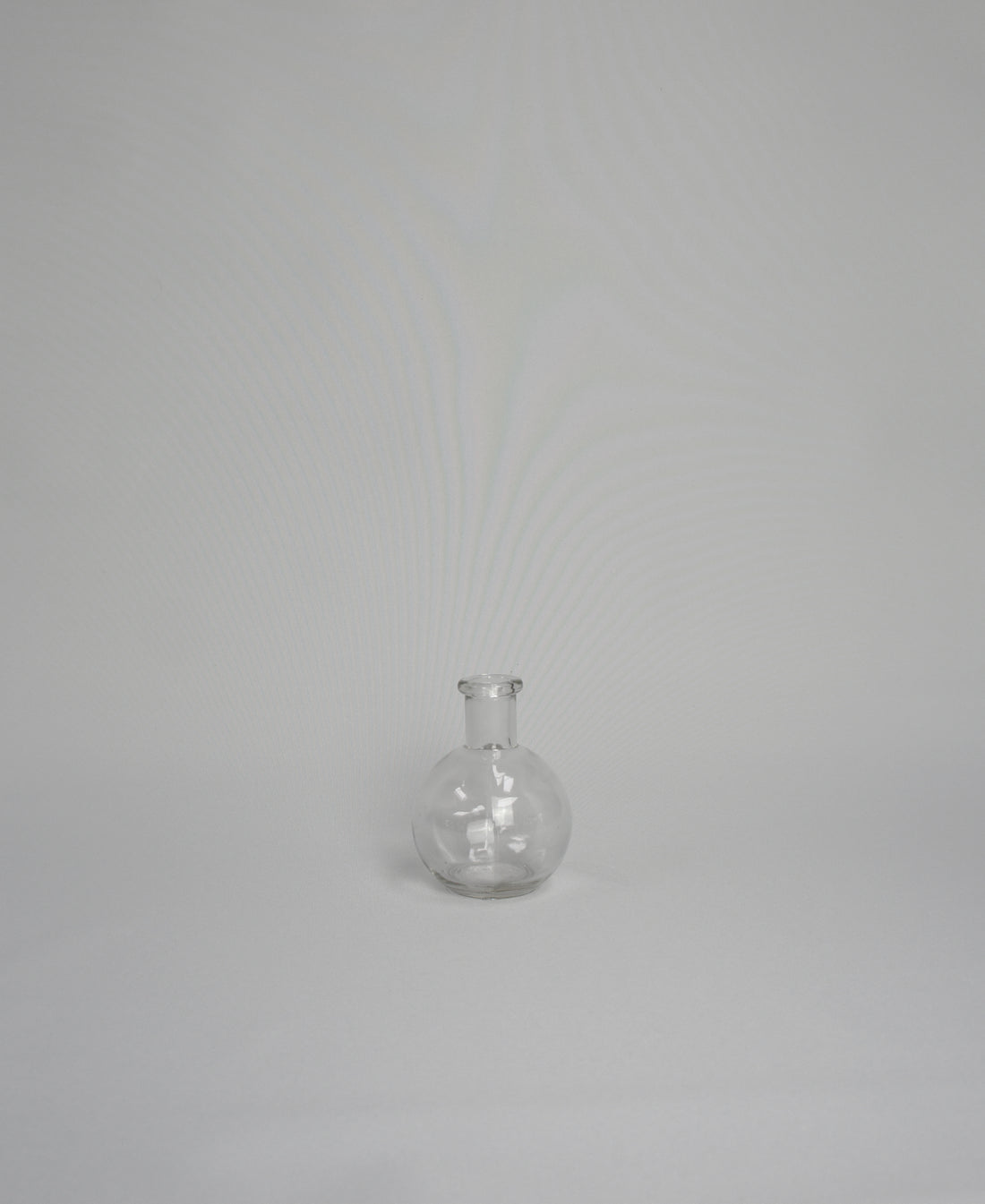 Glasvase, 5er- Set, Kugelform mit schlankem Hals