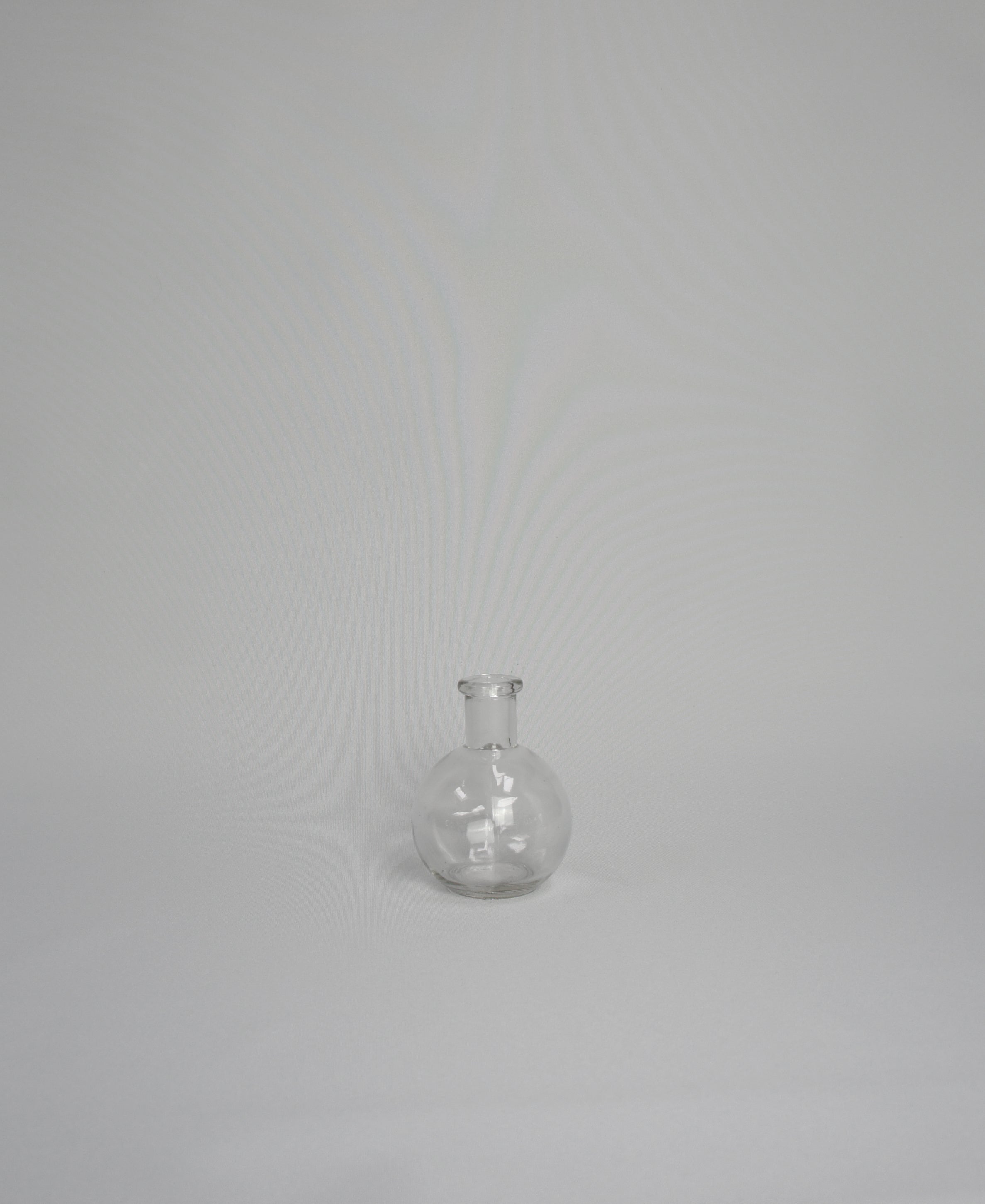 Glasvase, 5er- Set, Kugelform mit schlankem Hals