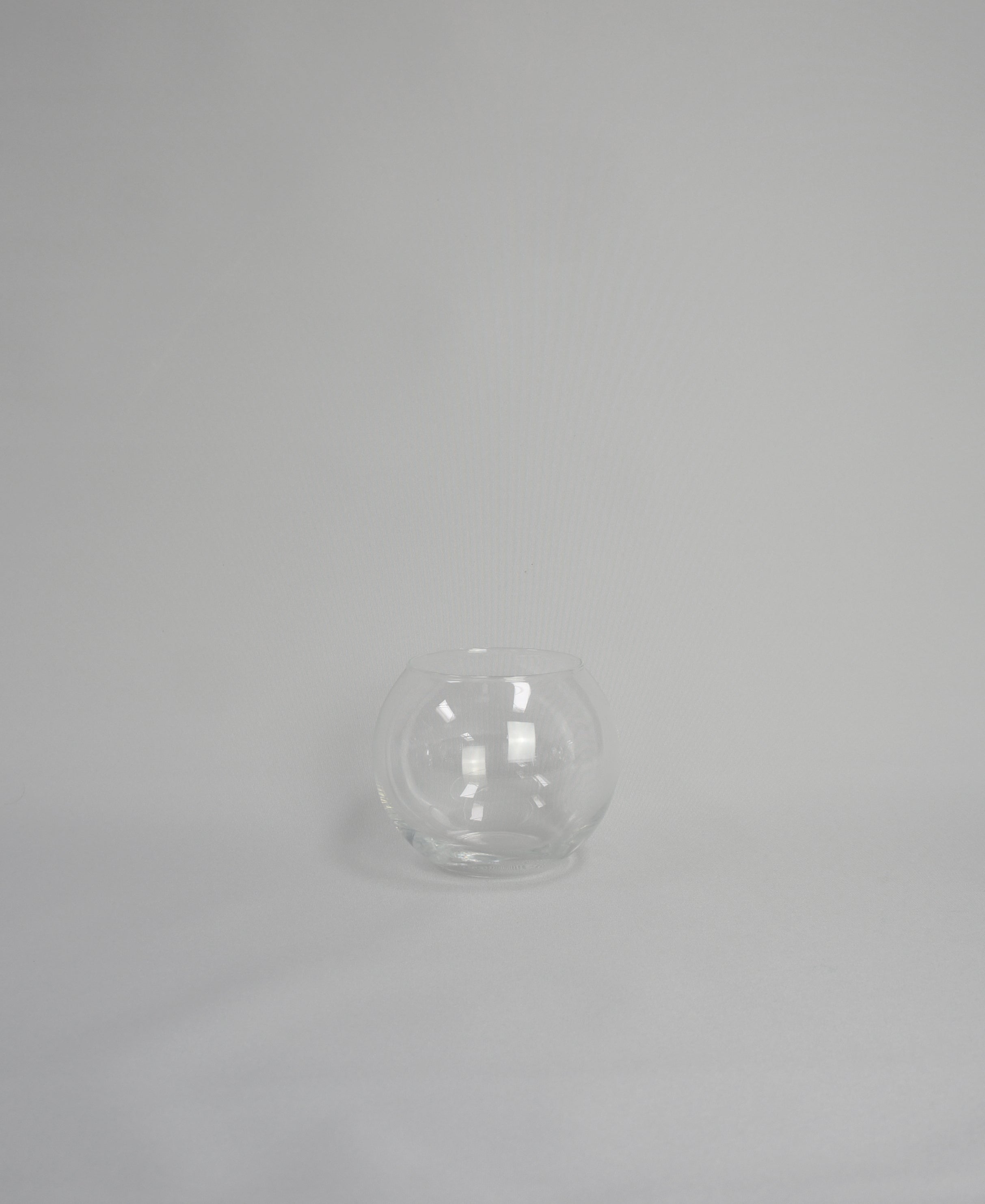 Kugelglasvase in verschiedenen Größen