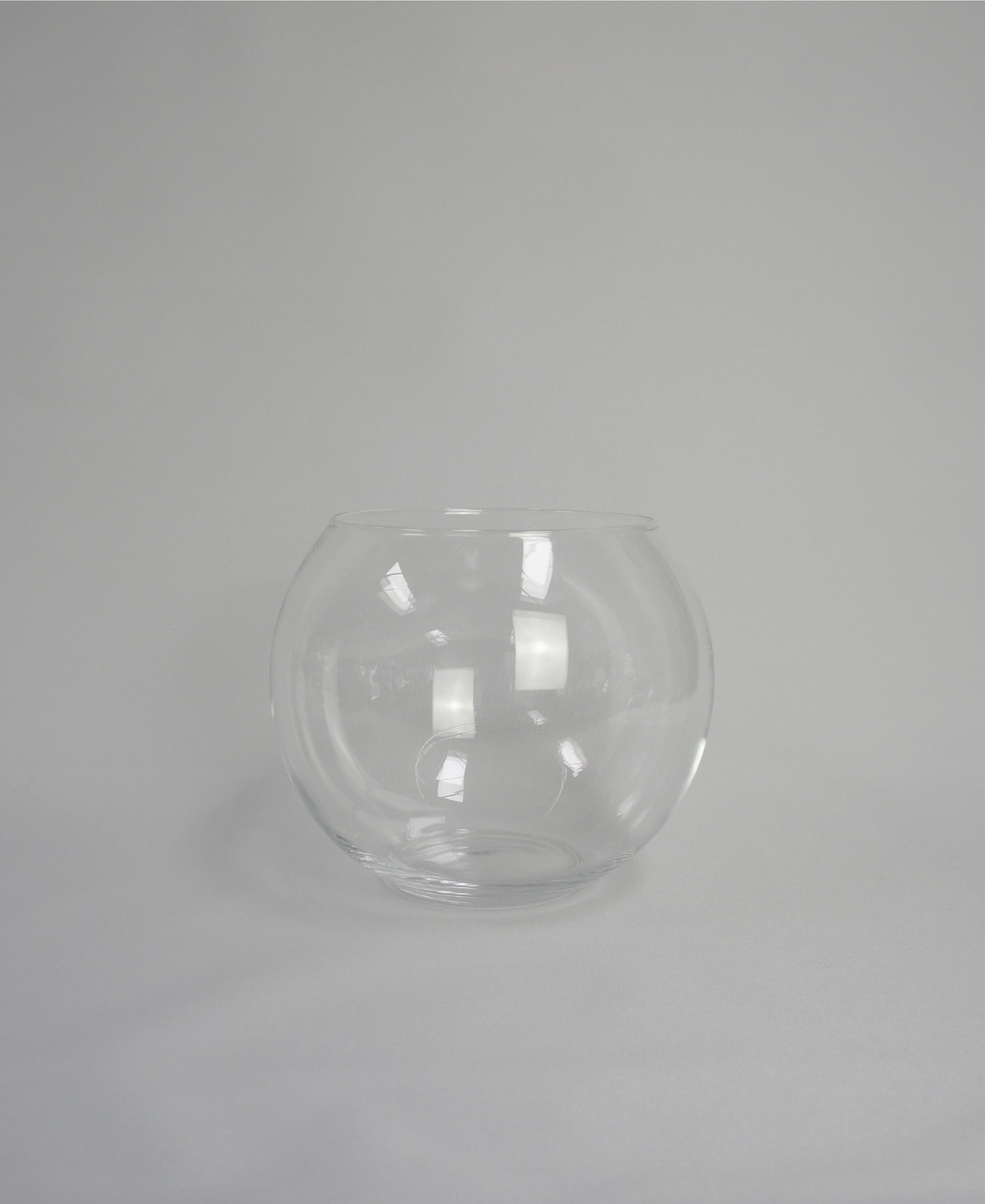 Kugelglasvase in verschiedenen Größen
