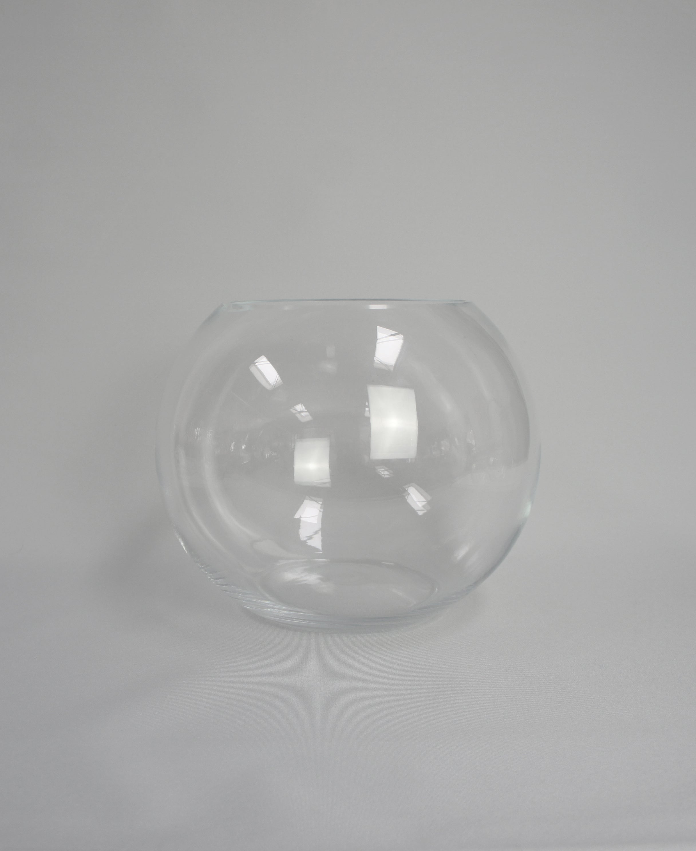 Kugelglasvase in verschiedenen Größen