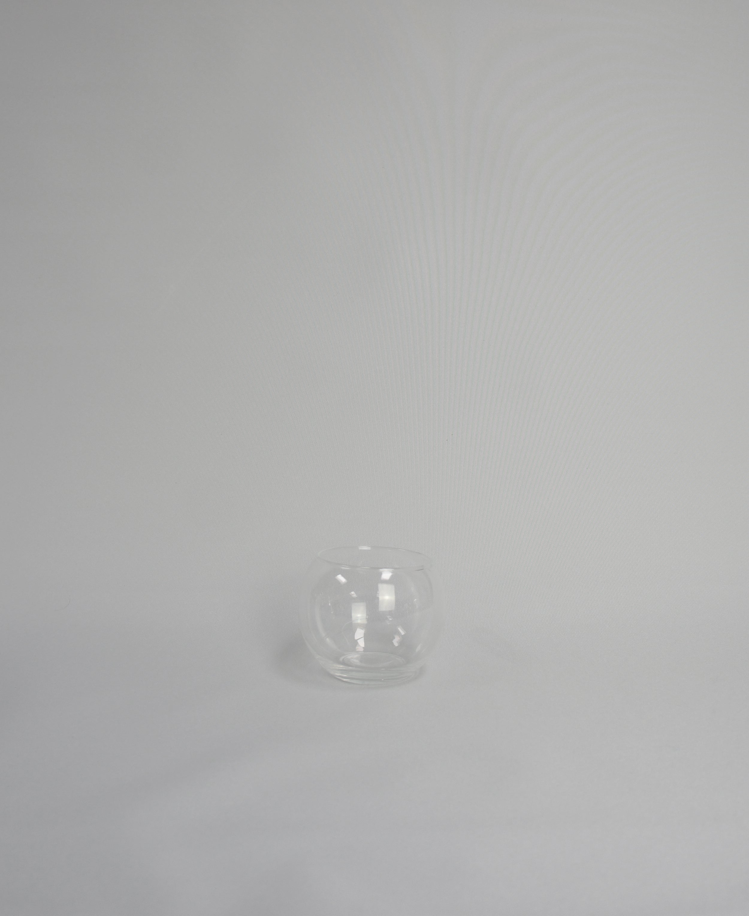 Kugelglasvase in verschiedenen Größen