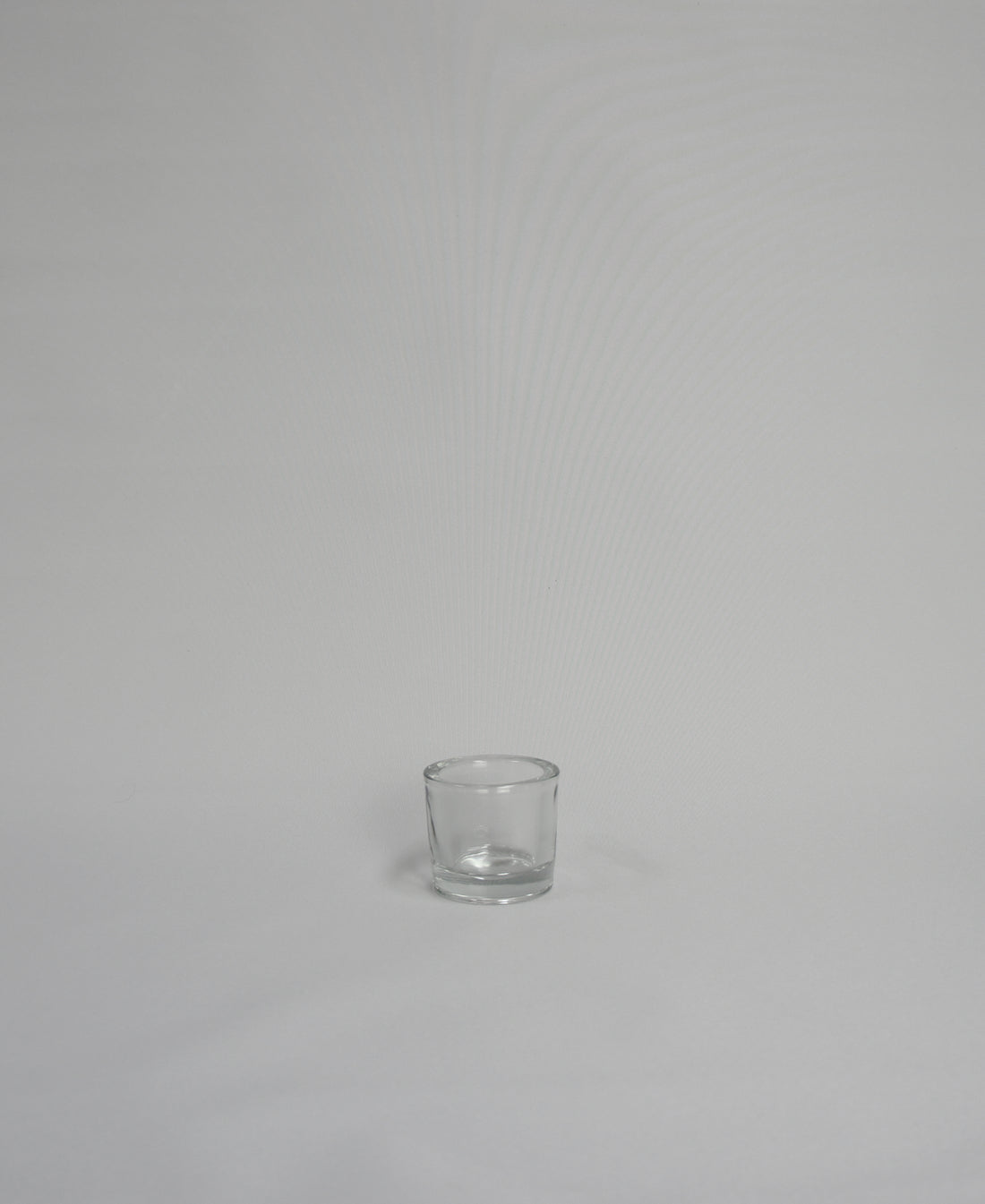 Teelichtglas, zylindrisch, Klarglas, 5er-Set