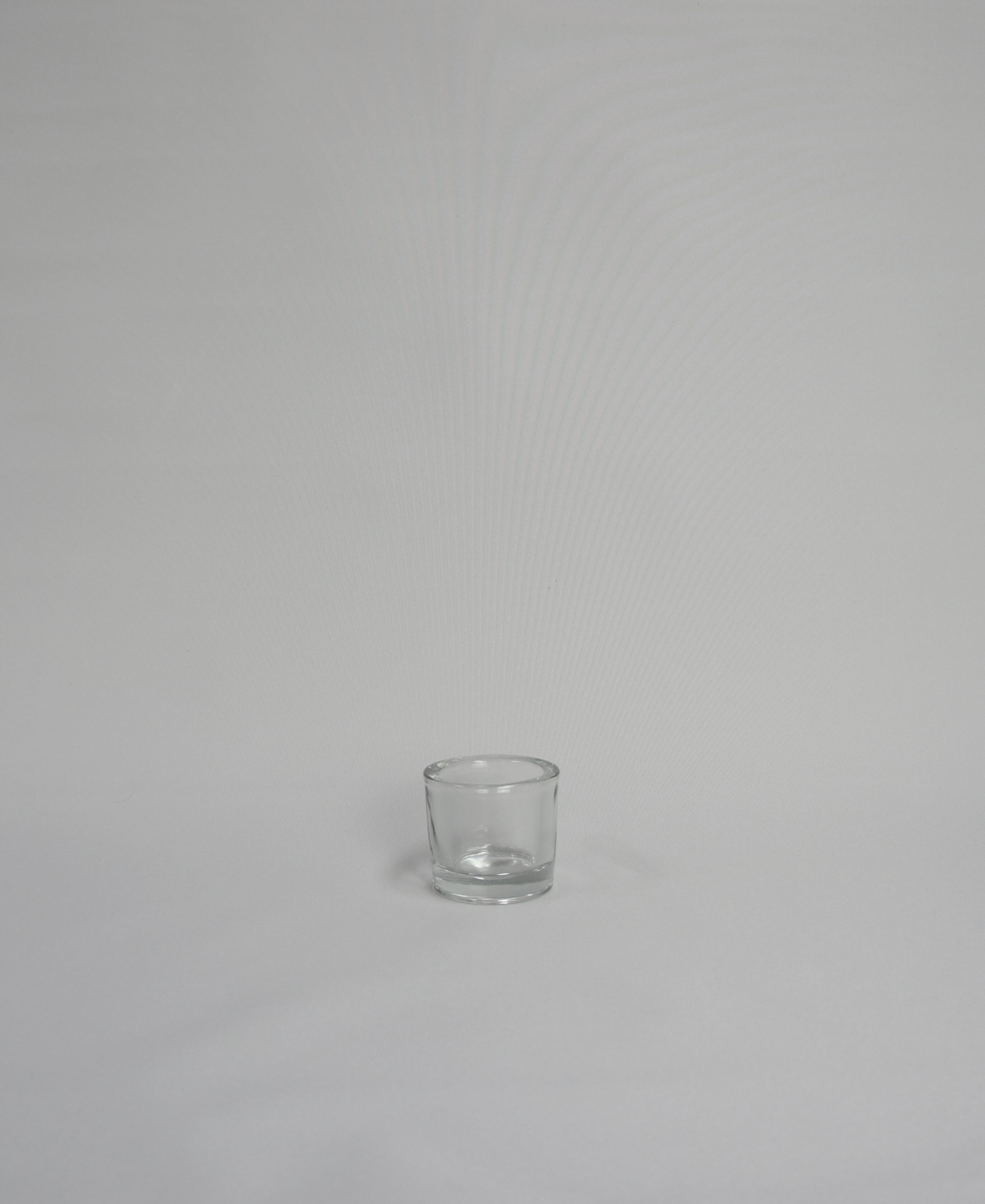 Teelichtglas, zylindrisch, Klarglas, 5er-Set