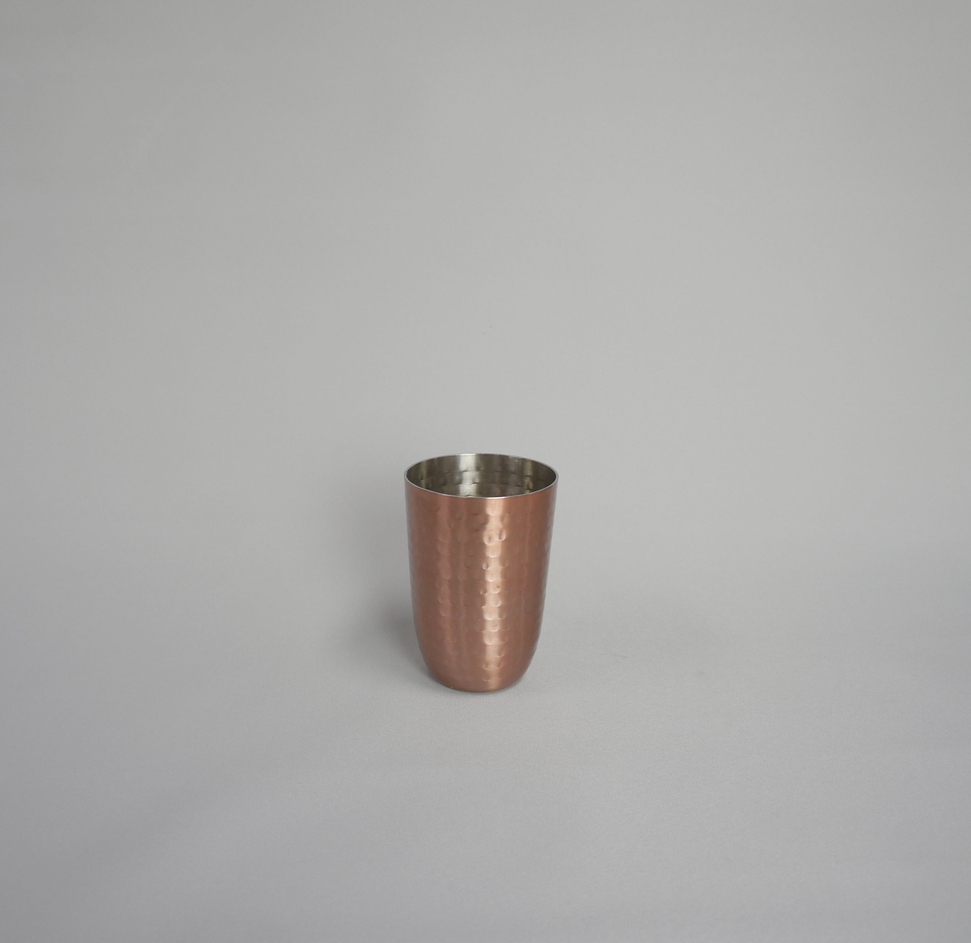 Metallbecher/Vase, Metallschalen, Farbe Roségold
