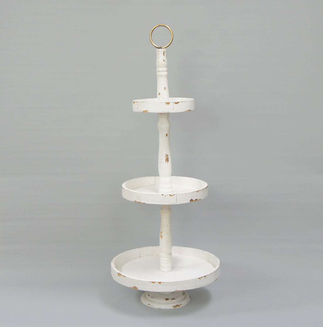 Etagere, Stil Vintage, aus Holz, Höhe 110 cm