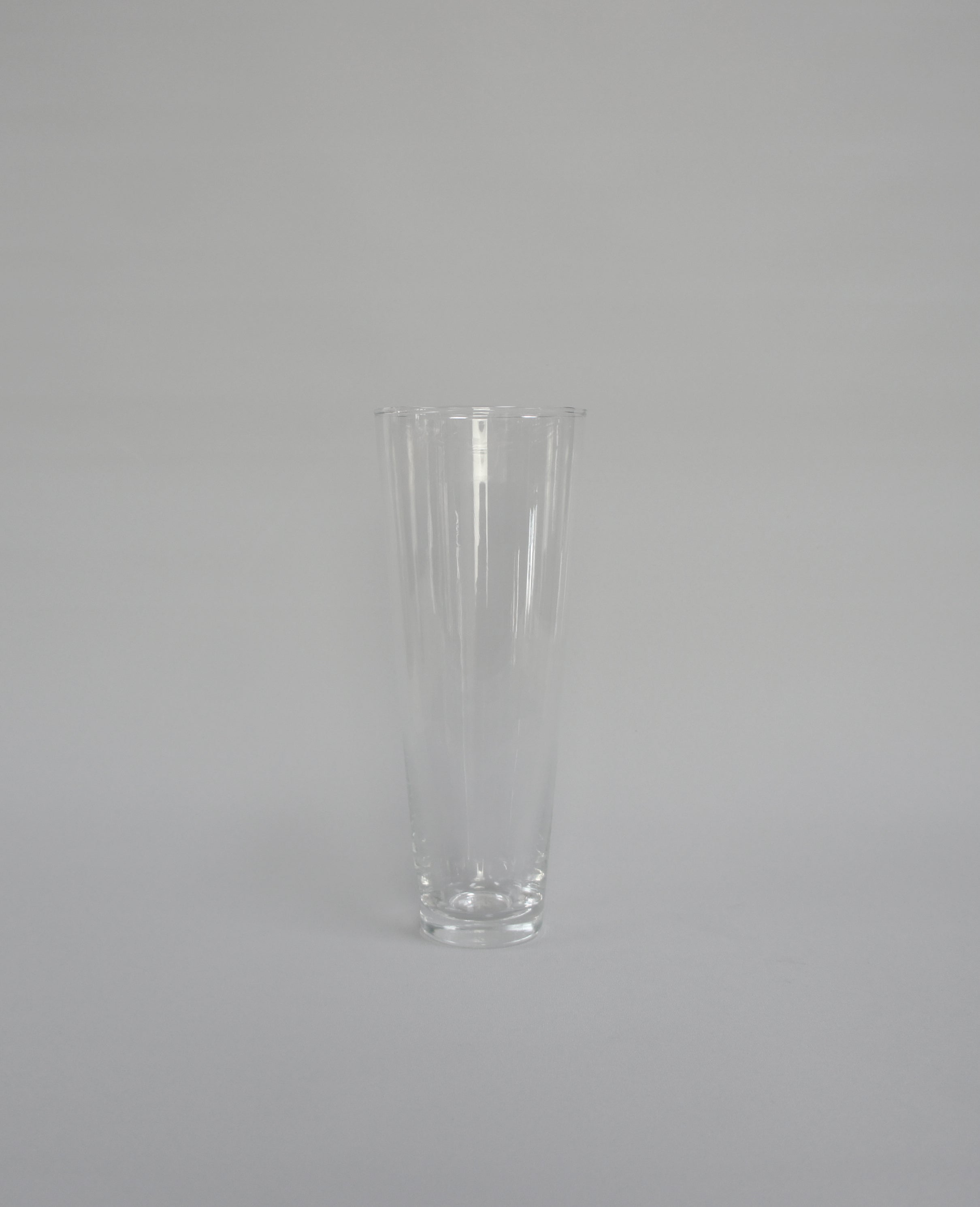 Glasvase, konisch