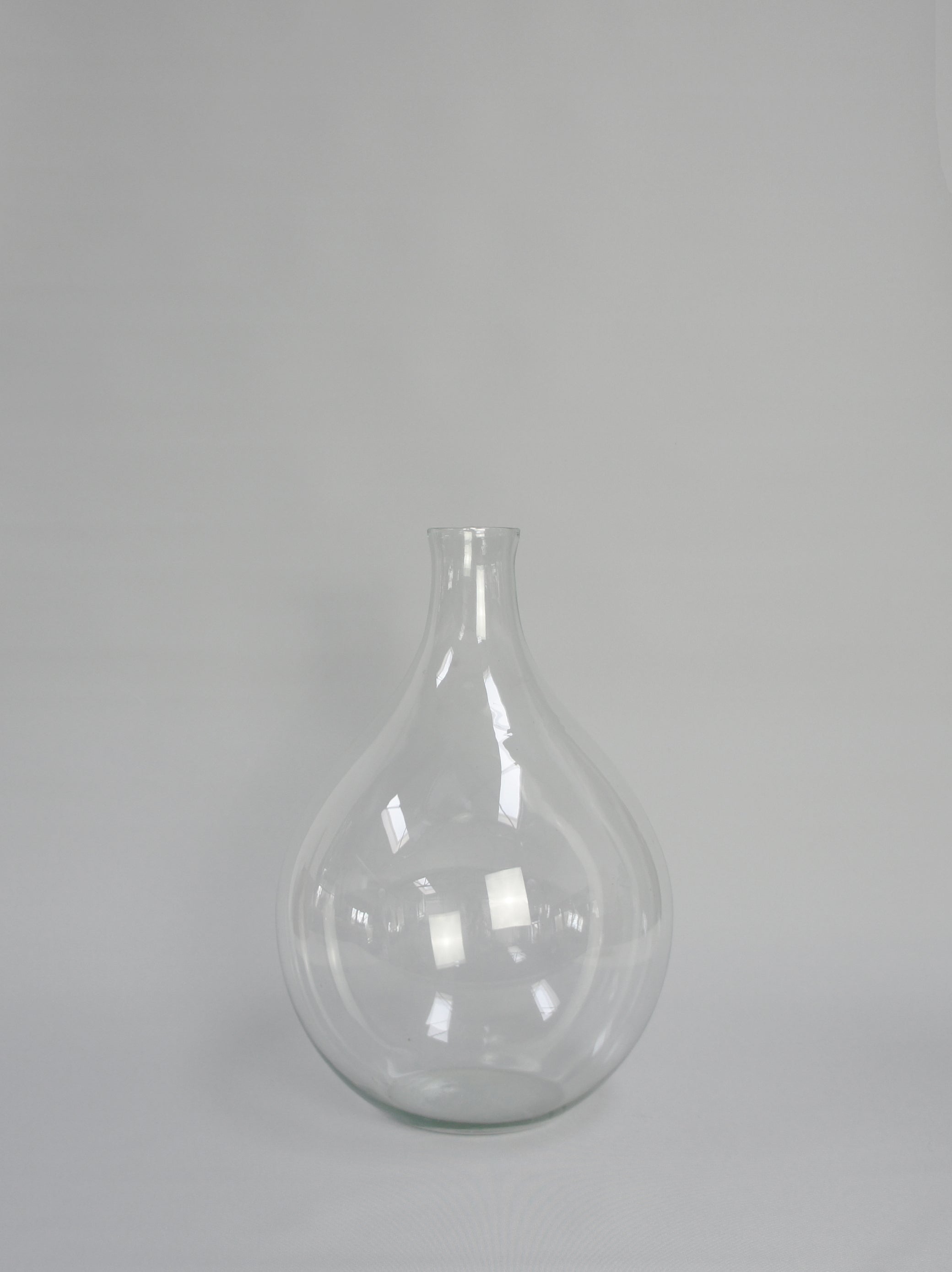 Glasvase Weinballon, Höhe 37 cm