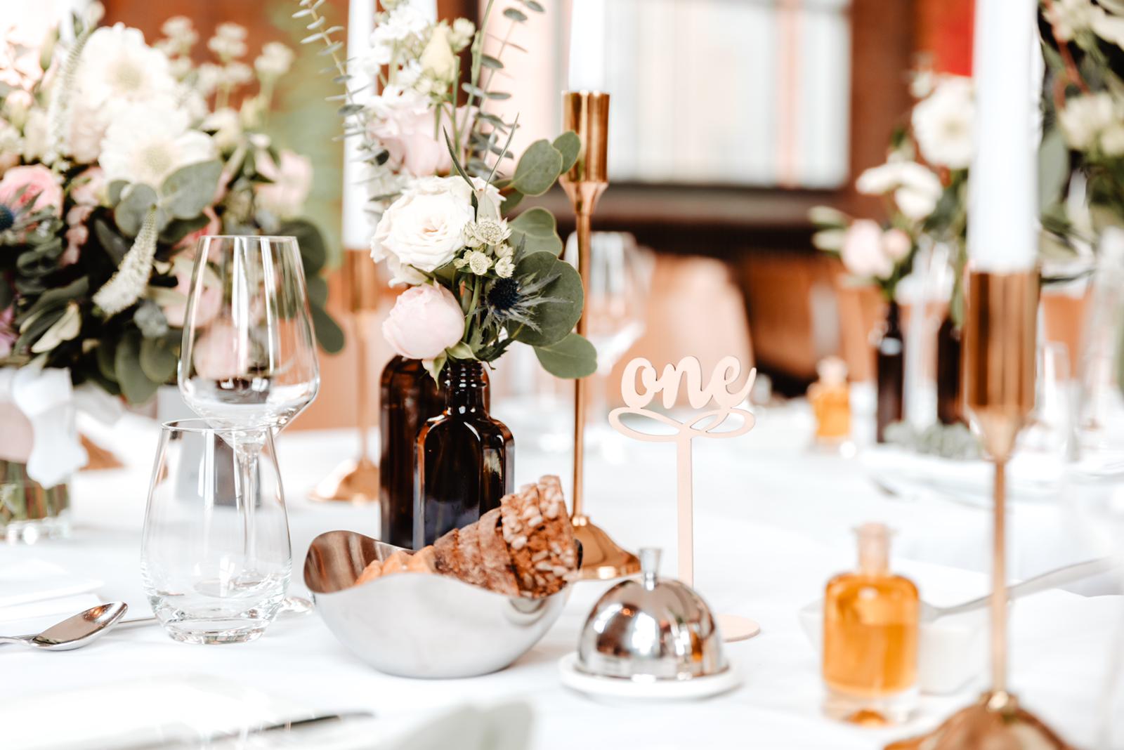 Apothekerflasche, Farbe Braun, flach Ausführung, in 5 Größen erhältlich