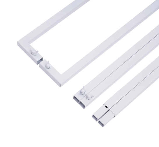 Traubogen aus Metall, Farbe weiß, Stecksystem