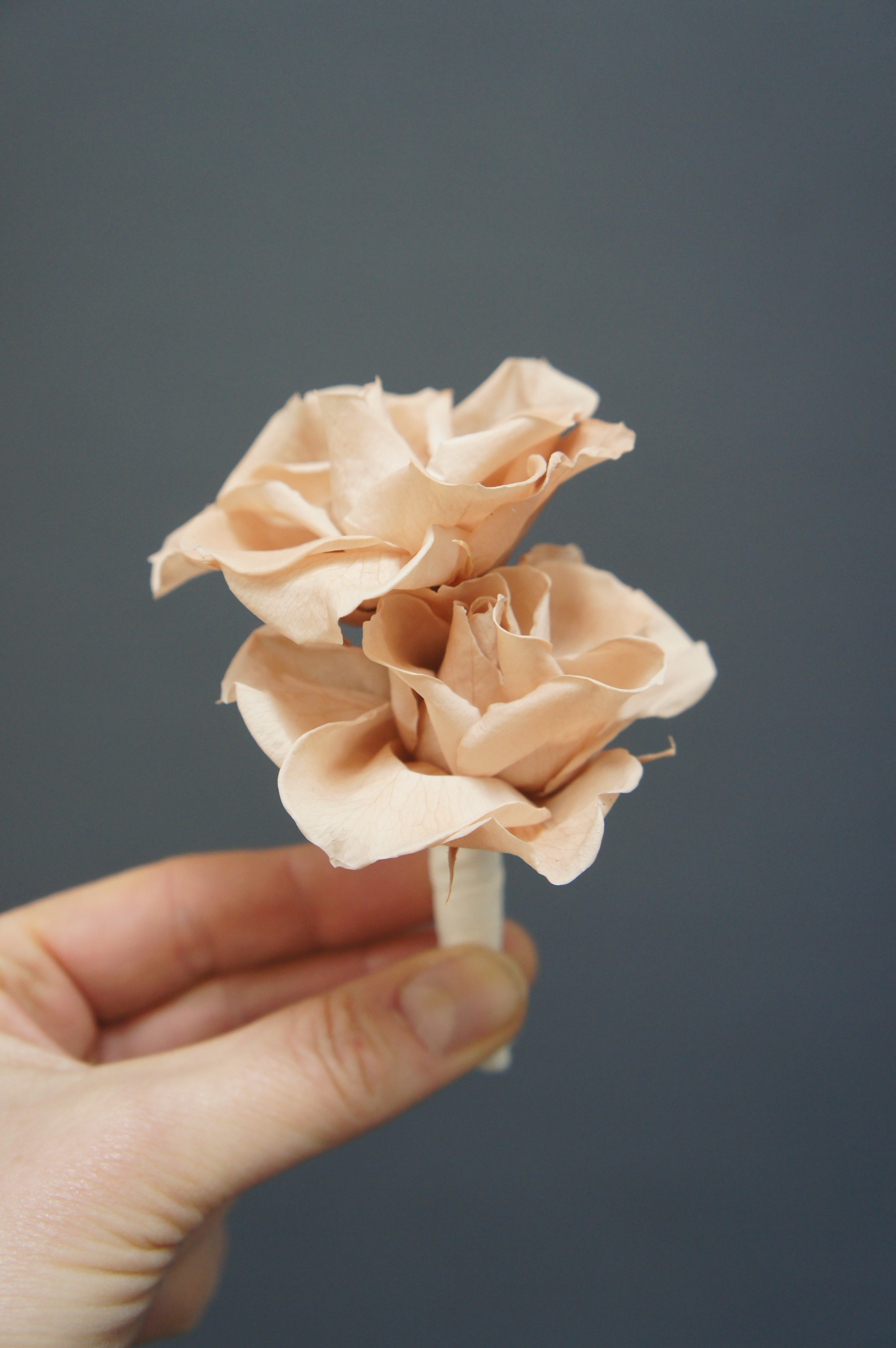 Serie MONO ROSE, Brautstrauß, Brautbouquet, Reversschmuck, Flower pin, Inifinity roses, stabilisierte Rosen