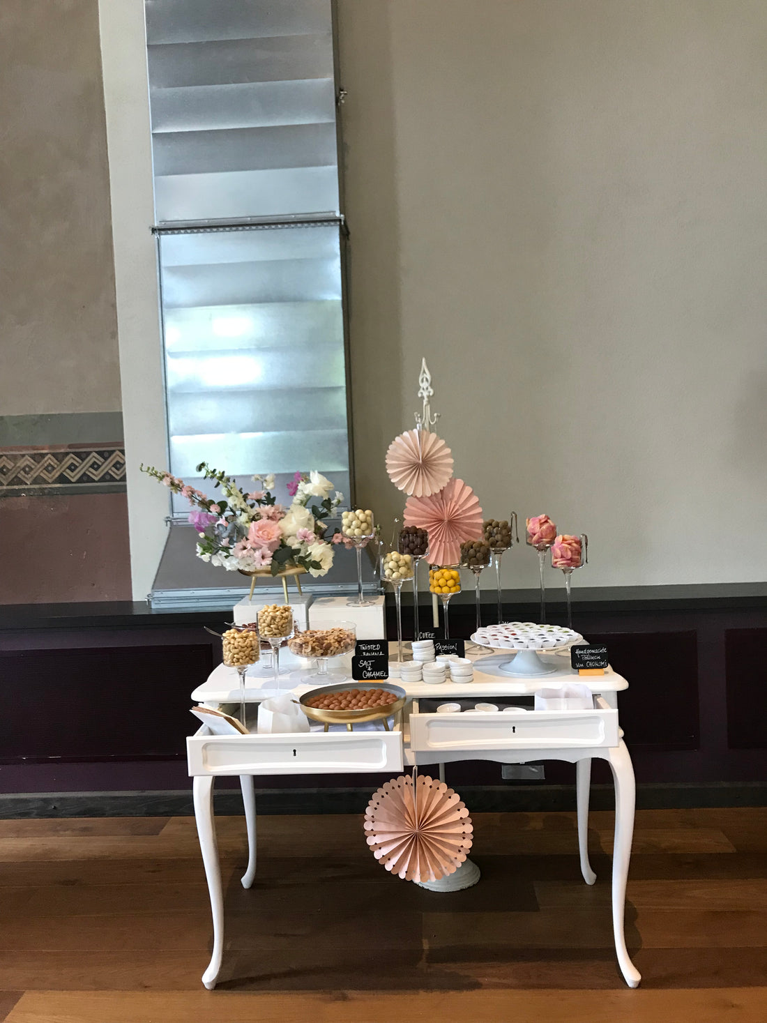 Kerzenglas, Zylinderform auf Stiel-Set, 3-tlg.