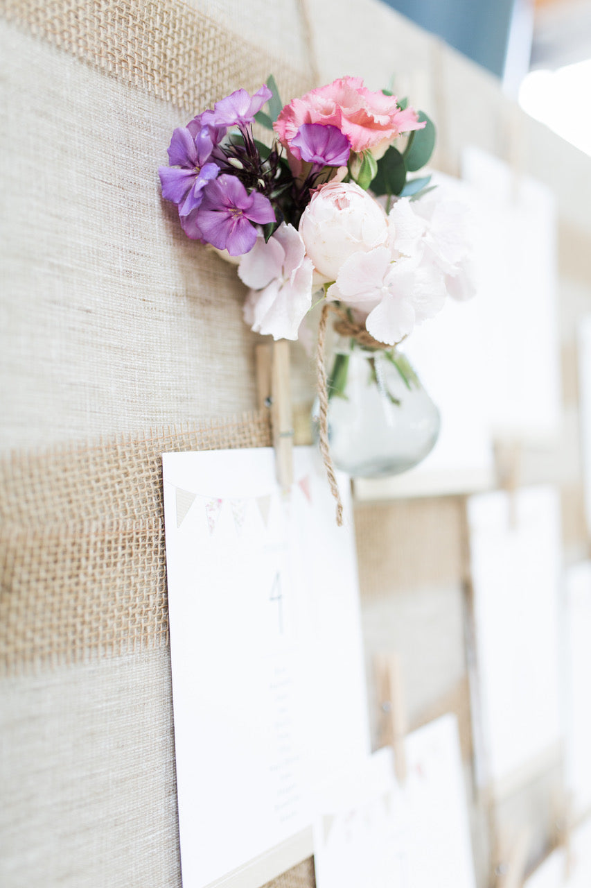 Glasvase, klein, Set 10-tlg. gemischt