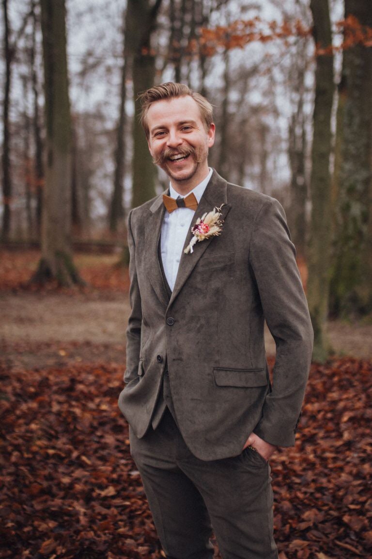 Serie BOHO ROSE, Reversschmuck, Flower pin, Boutonniere, Trockenblumen/ Dried flowers