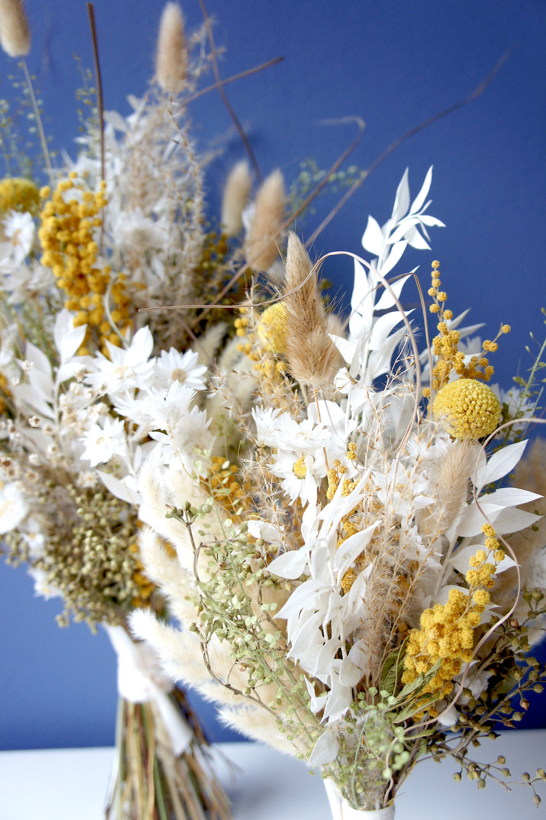 Serie HELLO SUNSHINE, Brautstrauß, Trockenblumen, Bride bouquet, dried flowers