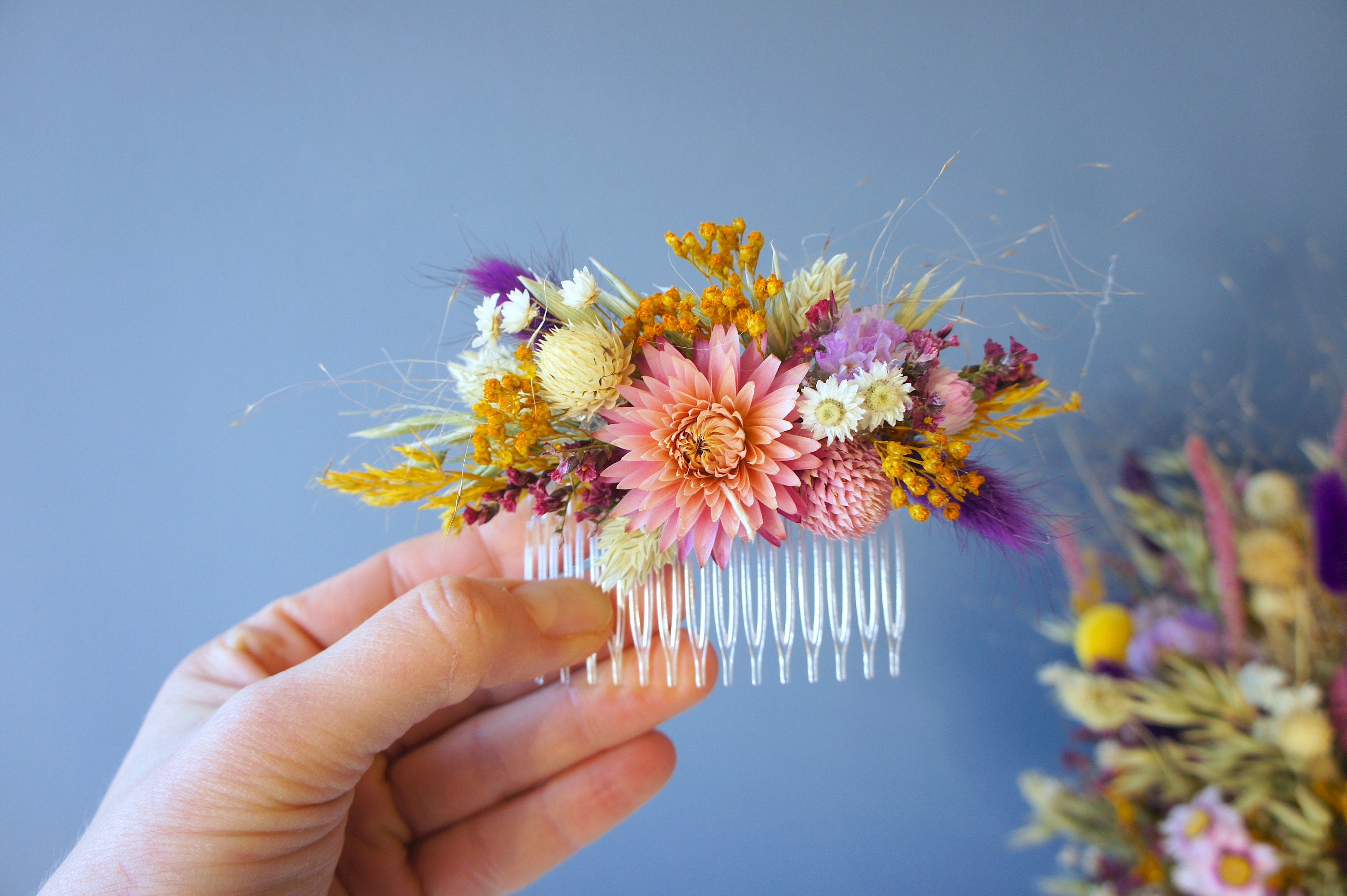 Serie SOMMERLIEBE & HONIGMUND, Trockenblumen, Dried flowers