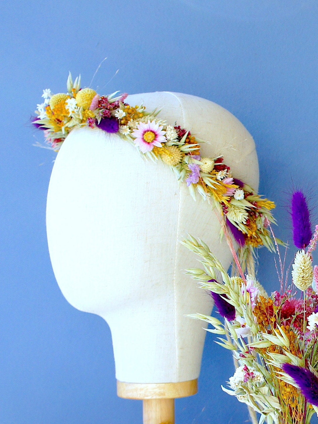 Serie SOMMERLIEBE & HONIGMUND, Trockenblumen, Dried flowers