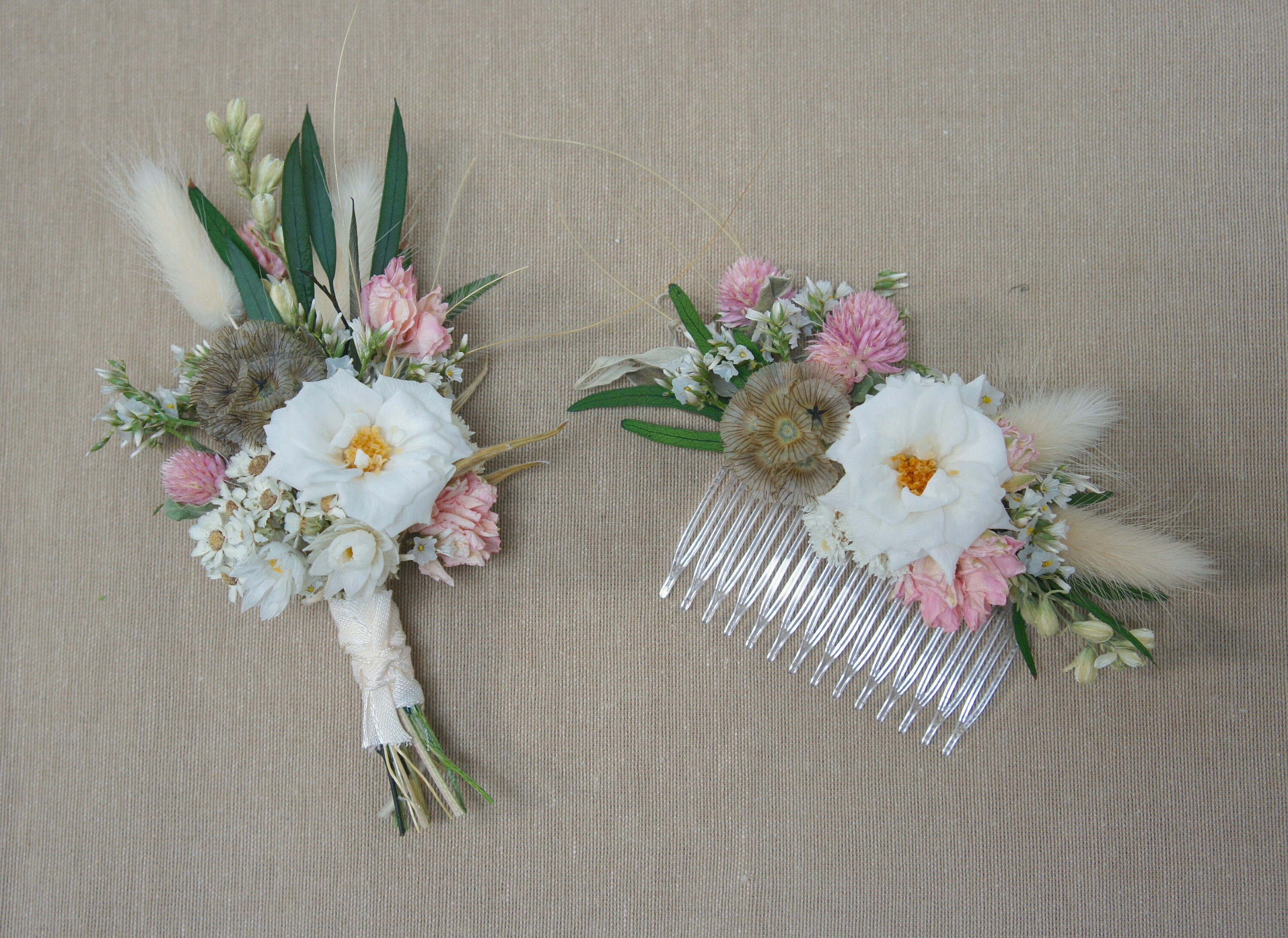 Serie FREUDENTAG, Trockenblumen / Dried flowers, Stabilisierte Rosen / Infinity roses, Hochzeit / Wedding