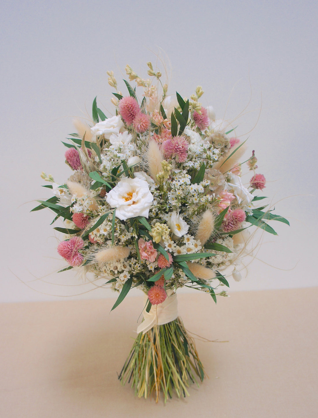 Serie FREUDENTAG, Trockenblumen / Dried flowers, Stabilisierte Rosen / Infinity roses, Hochzeit / Wedding