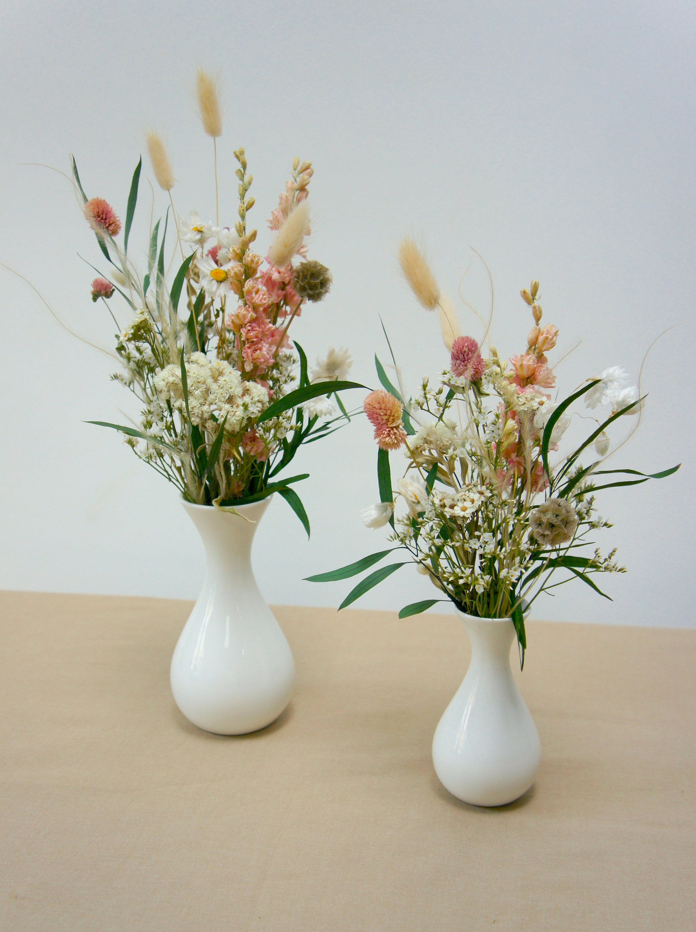 Serie FREUDENTAG, Trockenblumen / Dried flowers, Stabilisierte Rosen / Infinity roses, Hochzeit / Wedding