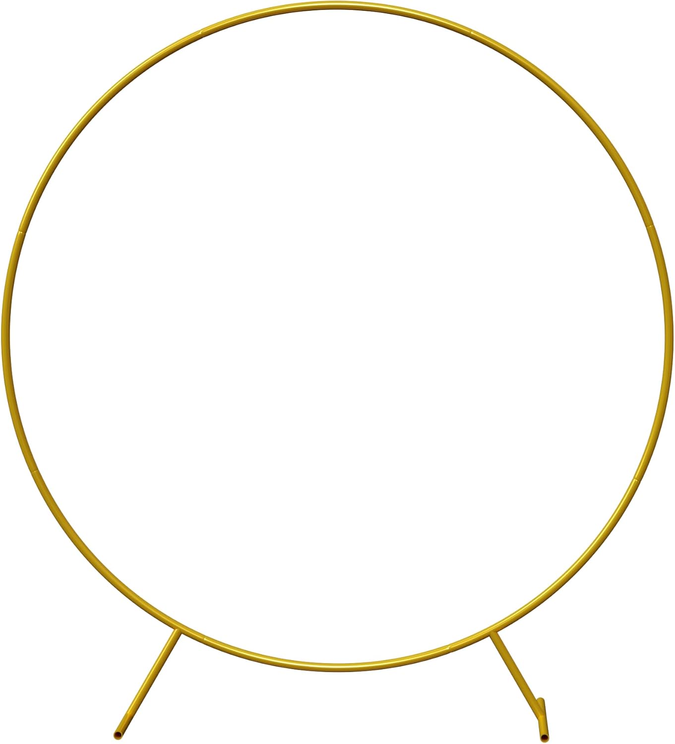 Traubogen aus Metall, Farbe Gold, Durchmesser 200 cm