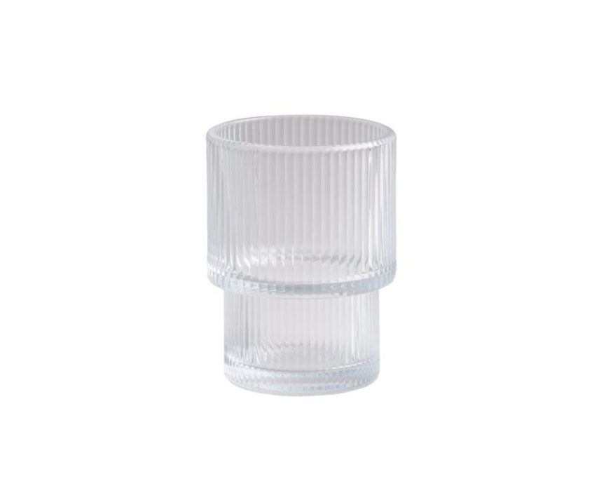 Kerzenglas transparent