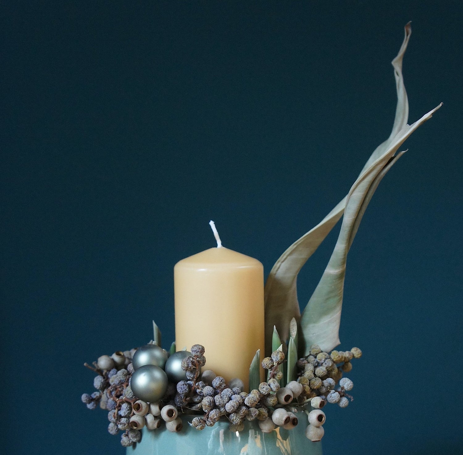 Adventworkshop/ Samstag, den 02.12.2023 von 11-13.30 uhr, Kerze in Keramikschale