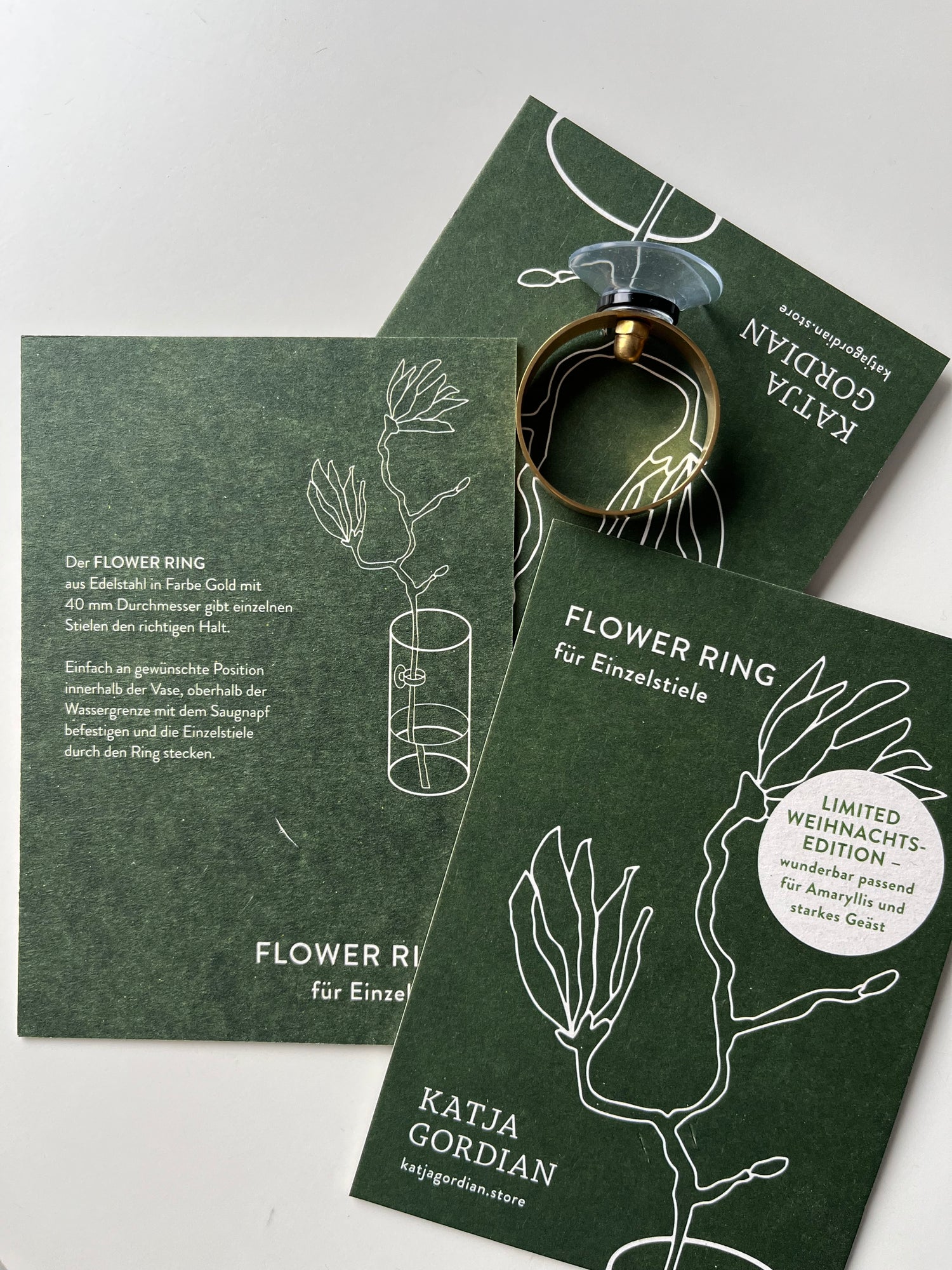 FLOWER RING, LIMITED WEIHNACHTSEDITION