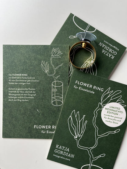 FLOWER RING, LIMITED WEIHNACHTSEDITION