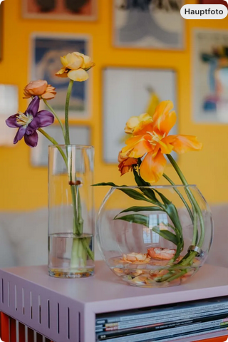 FLOWER RING, Blumenringhalter für Einzelstiele