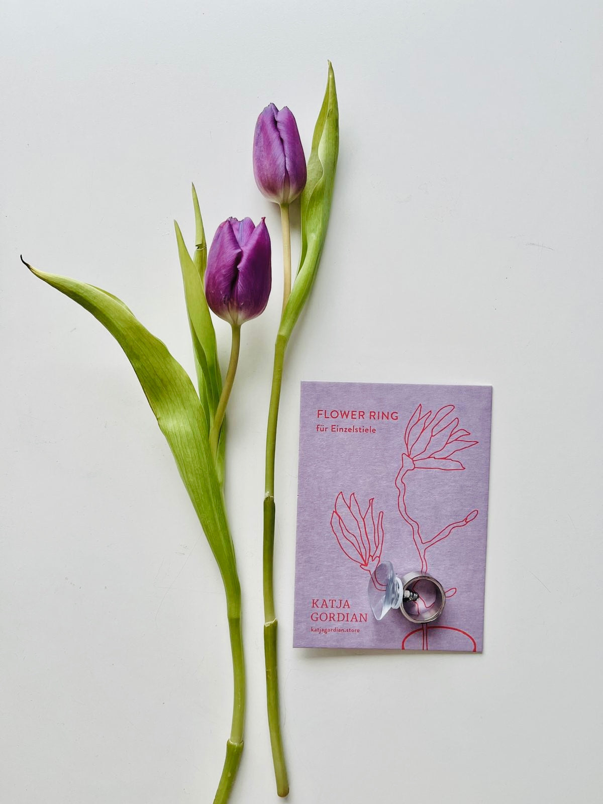 FLOWER RING, Blumenringhalter für Einzelstiele