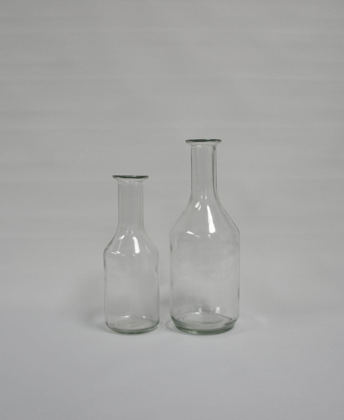Glasvase/Flasche in 2 Größen