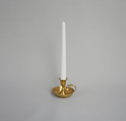 Kerzenhalter mit Griff, Farbe Gold