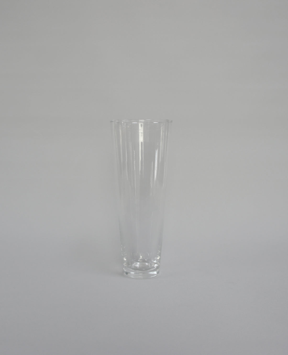 Glasvase, konisch