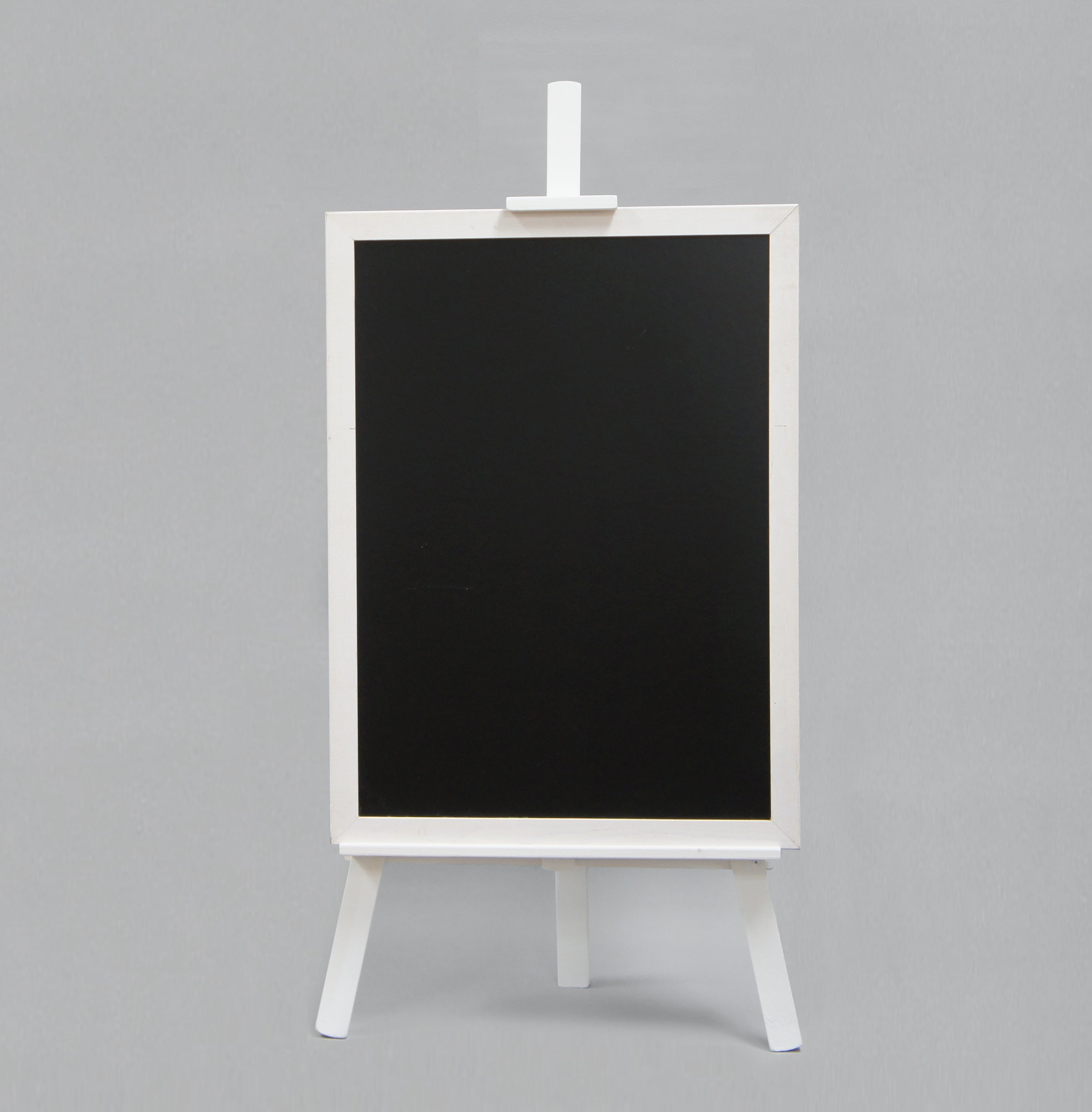Kreidetafel mit Holzrahmung in Farbe Schwarz oder Weiß, exkl. Staffelei